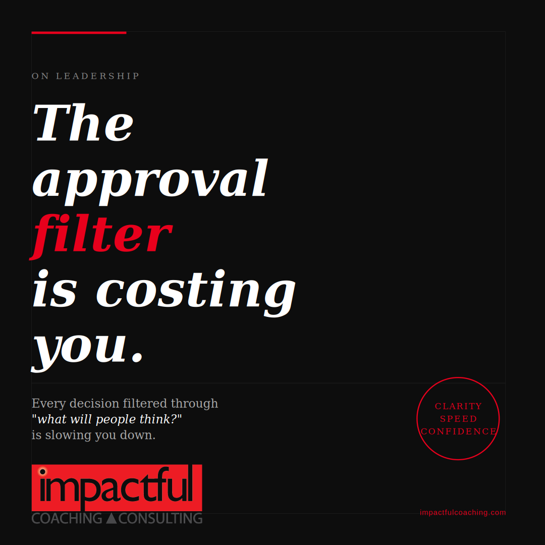 Stop Seeking Approval