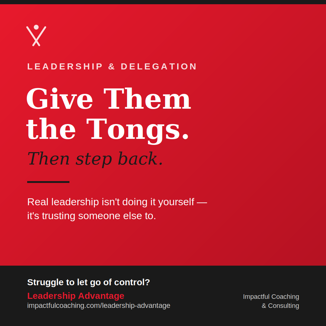 Handing Over the Tongs: What My Son's Grilling Debut Taught Me About Leadership