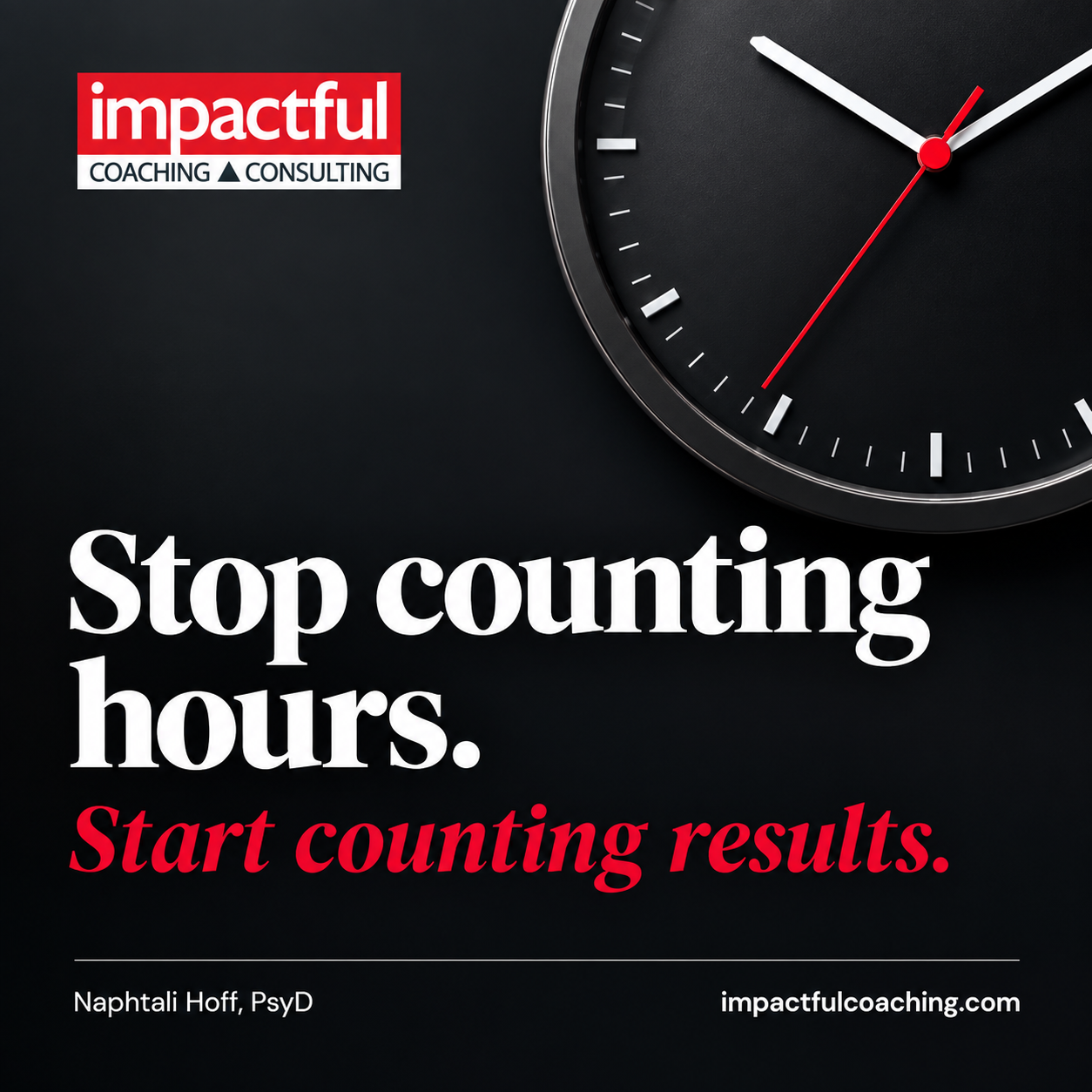 Stop Measuring Your Worth in Hours