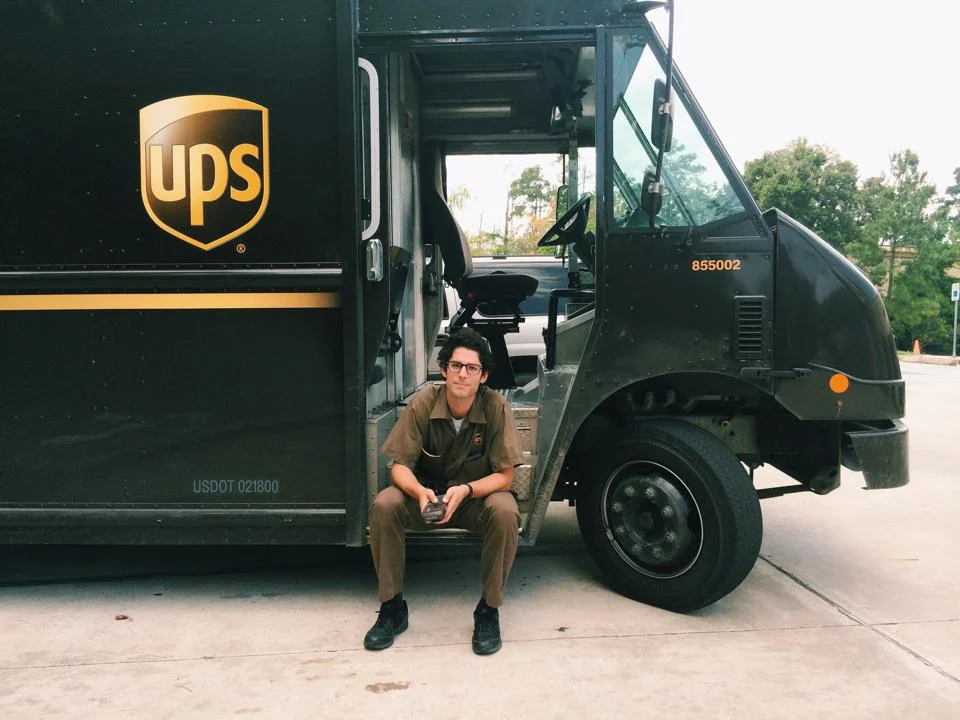  Nate and his real truck. 