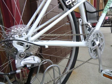 wide range cassette, Sugino crankset.