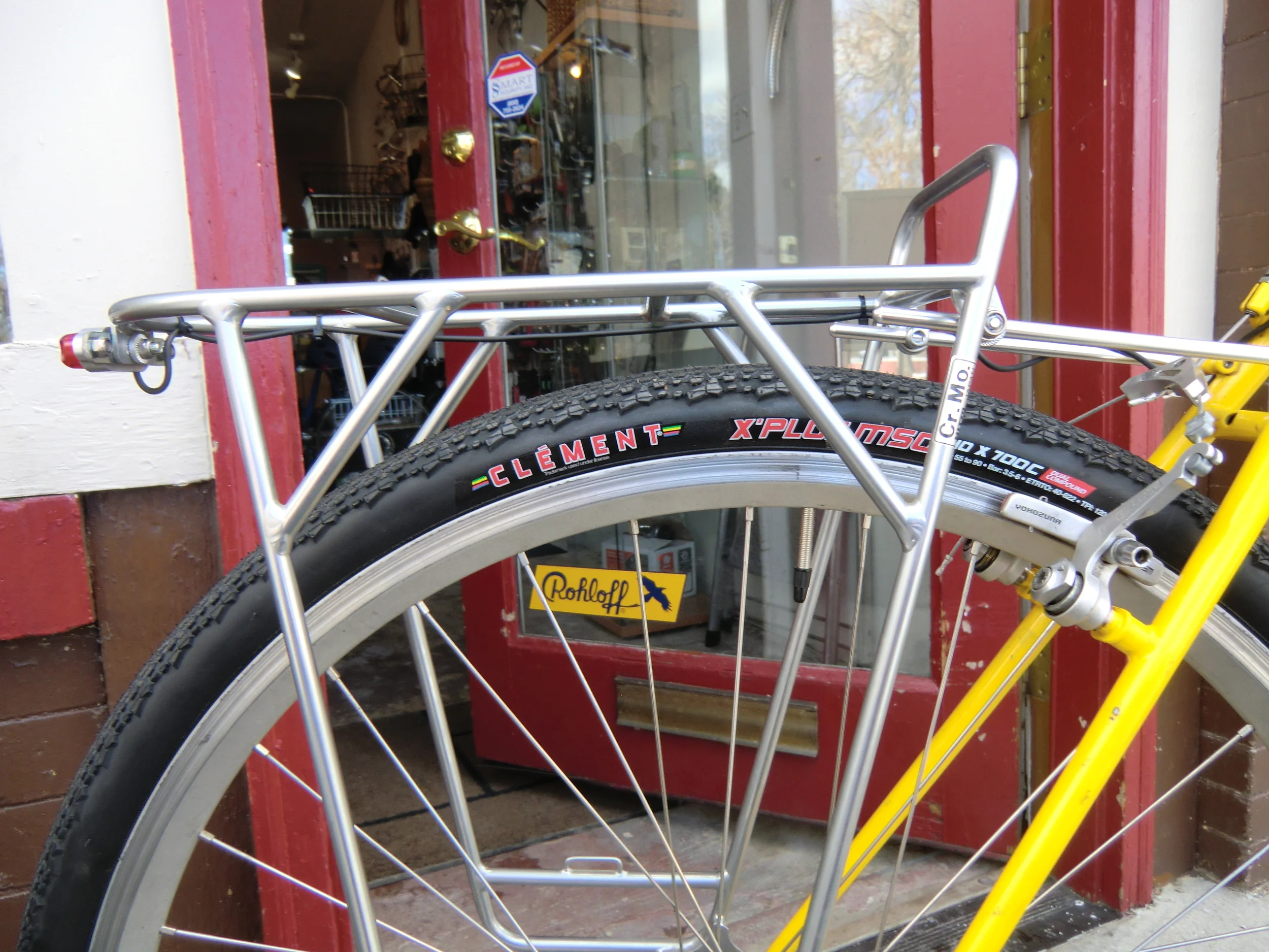 NITTO rear rack, Clement tires