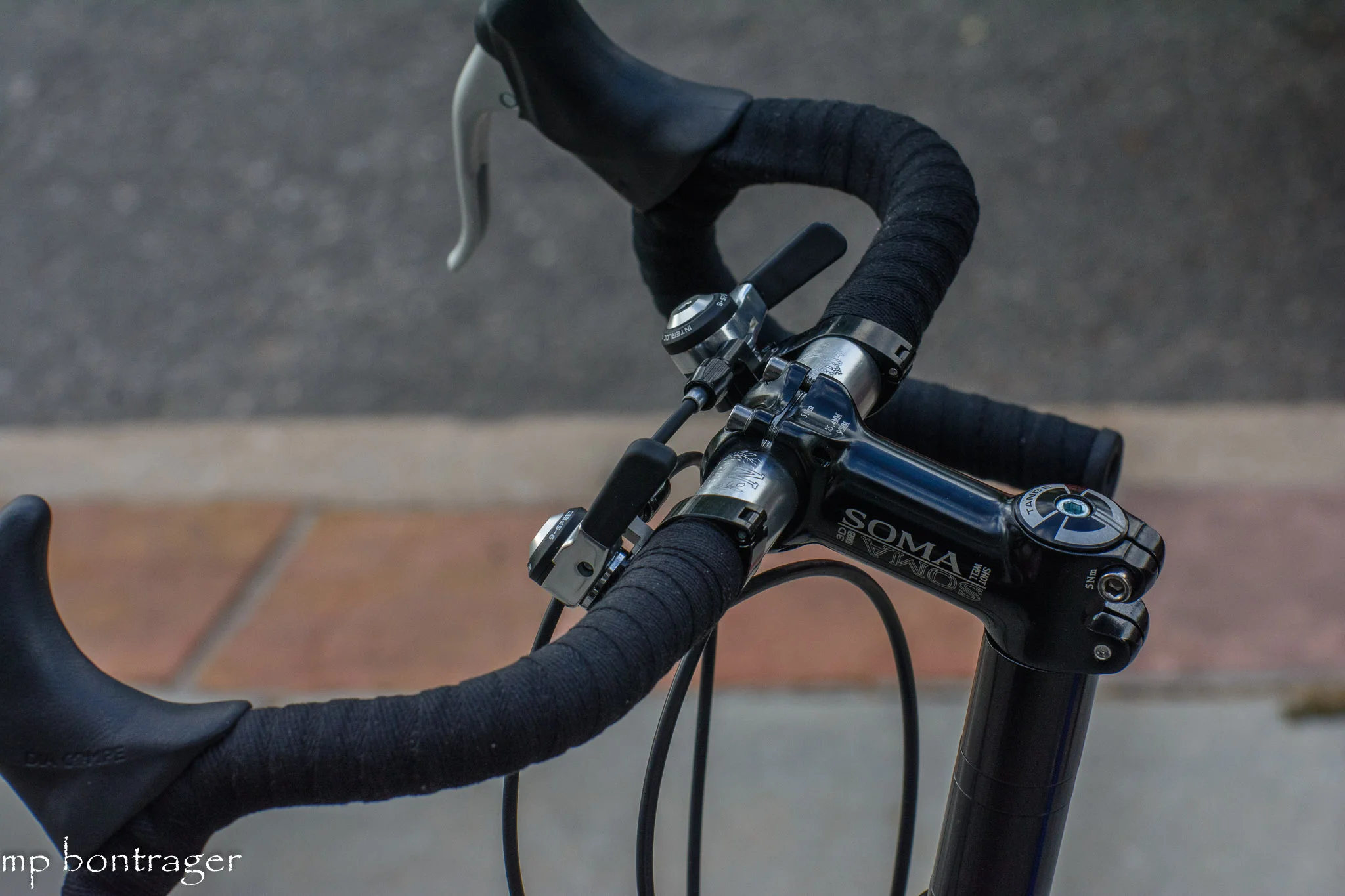 IRD thumb shifters, tange headset, Soma stem