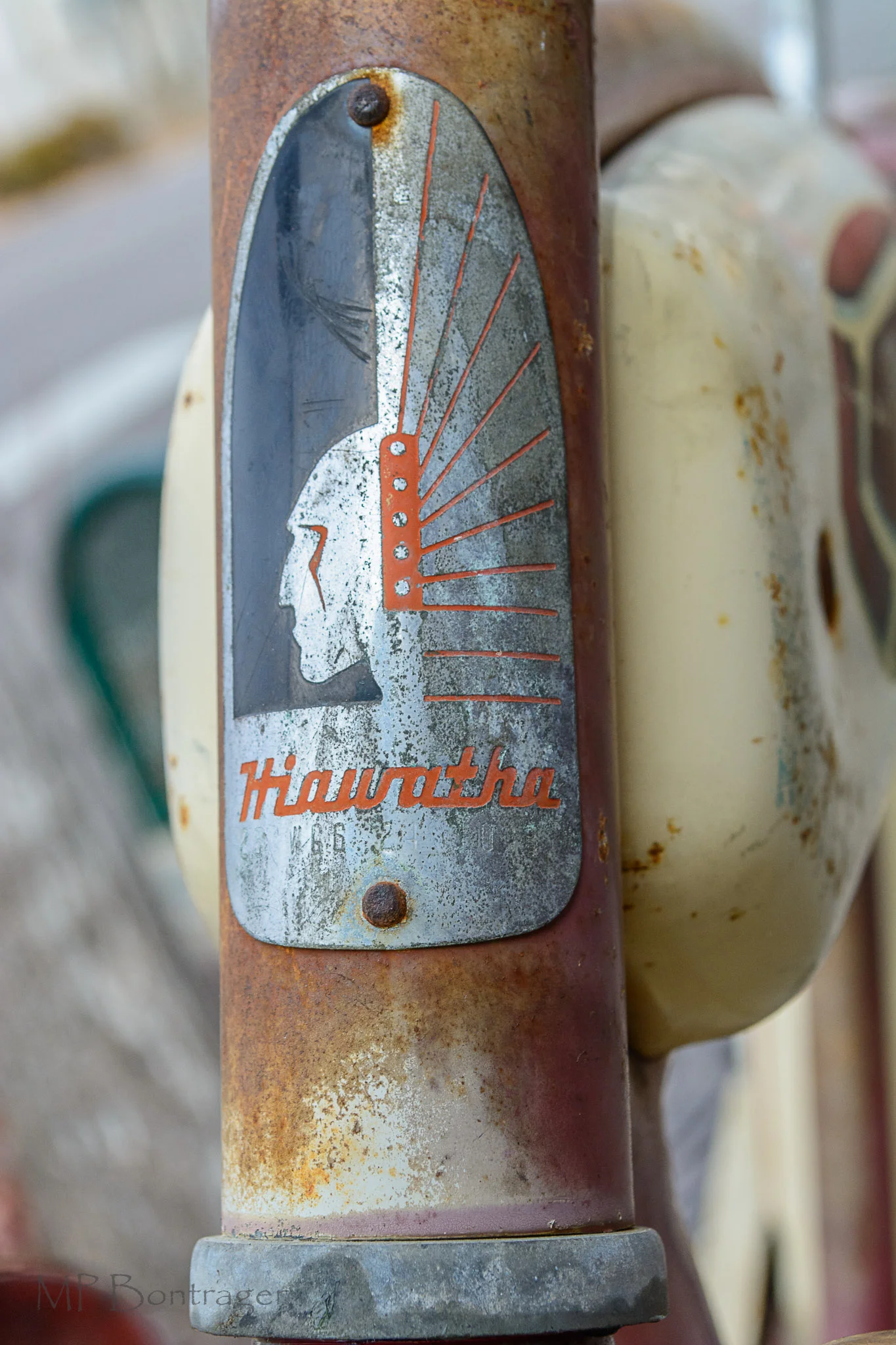 Art Deco design elements influenced this Head Badge art work