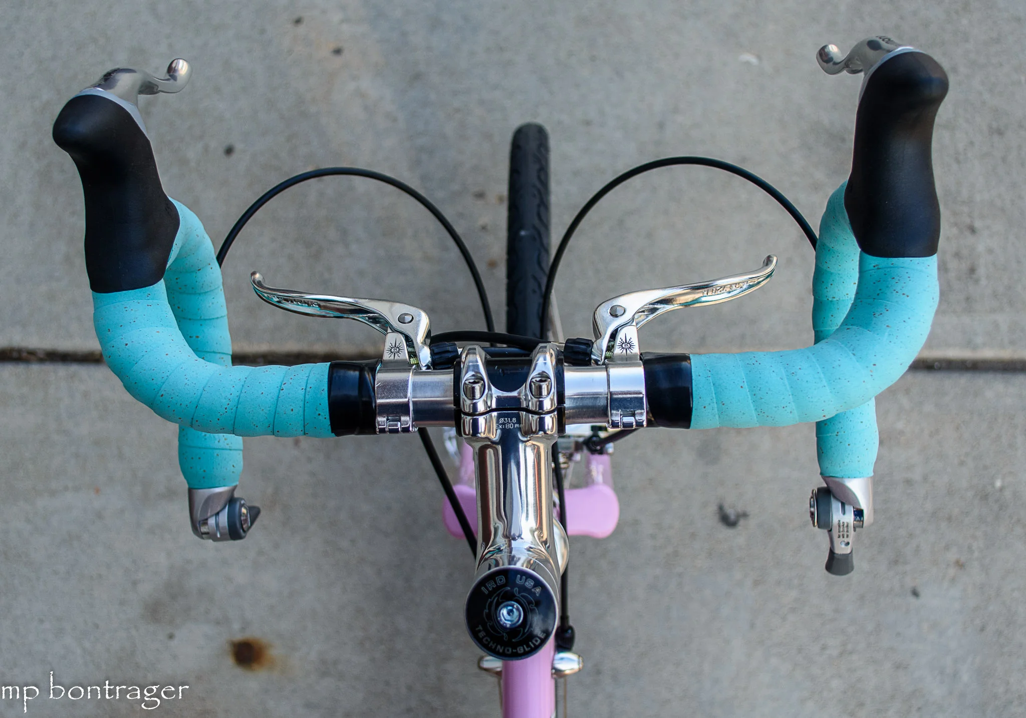 Tange mini drops, IRD headset and Shimano bar end shifters