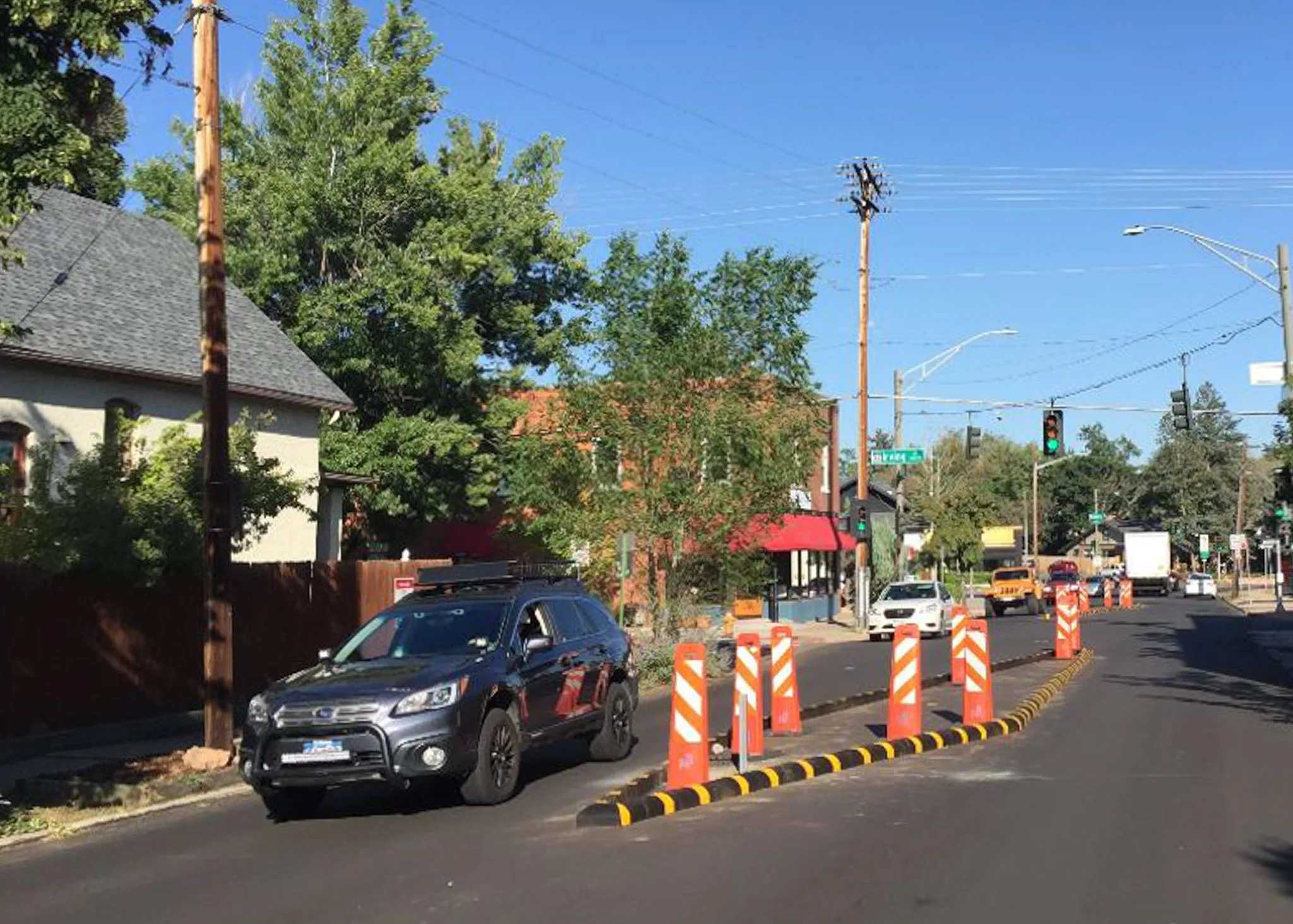 traffic calming measures at 32nd and Julian streets