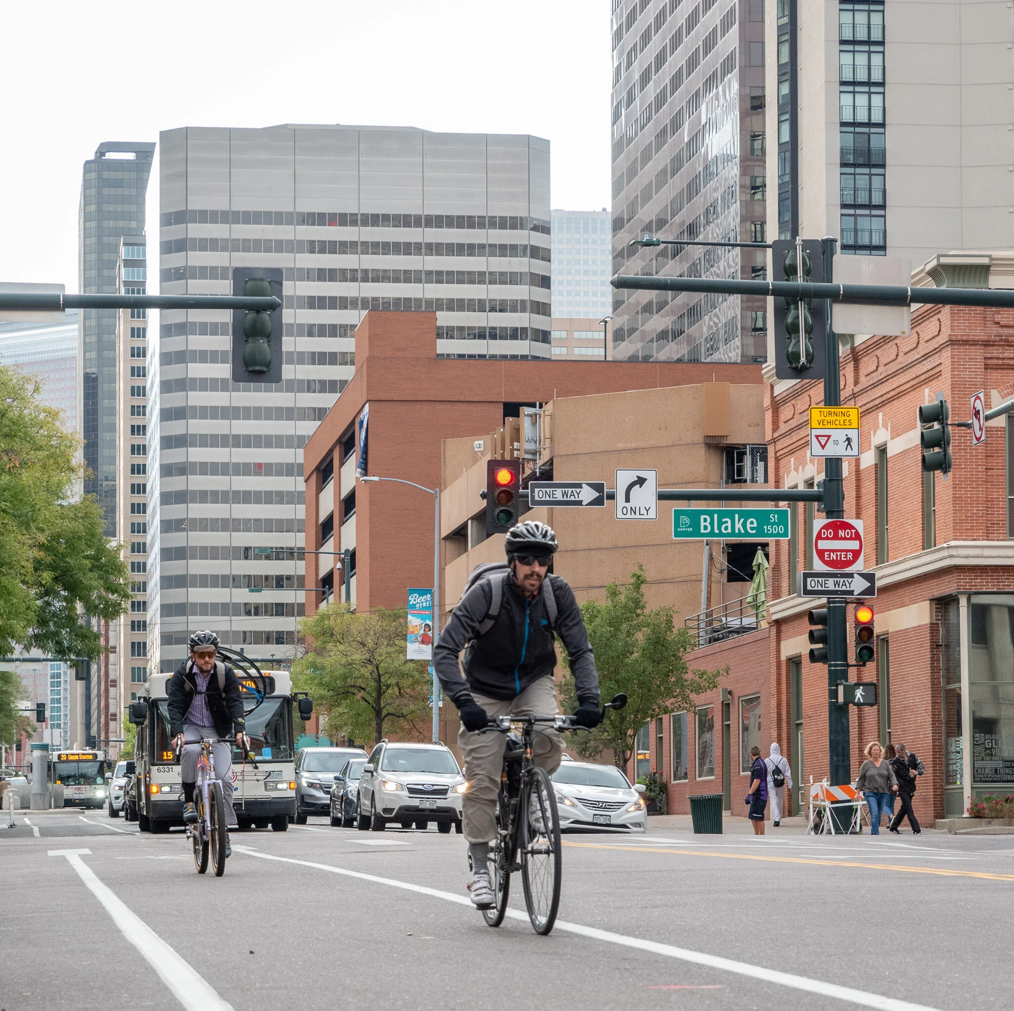 commuting in Downtown Denver