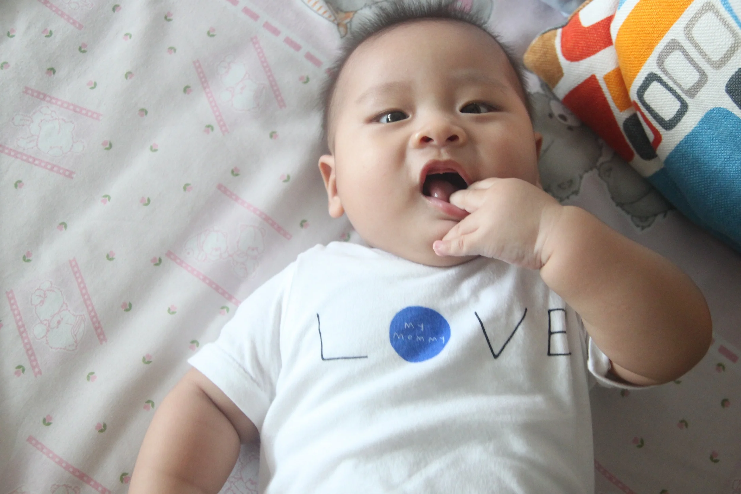 My sweet little pumpkin, I love you more and more...