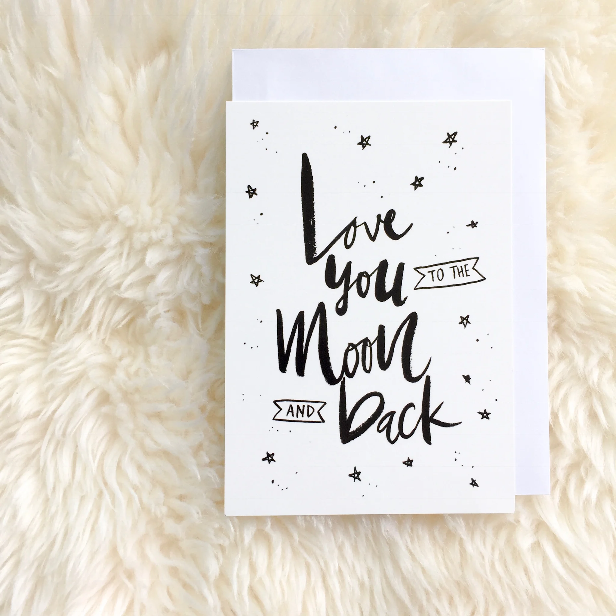 Love You to the Moon and Back Card