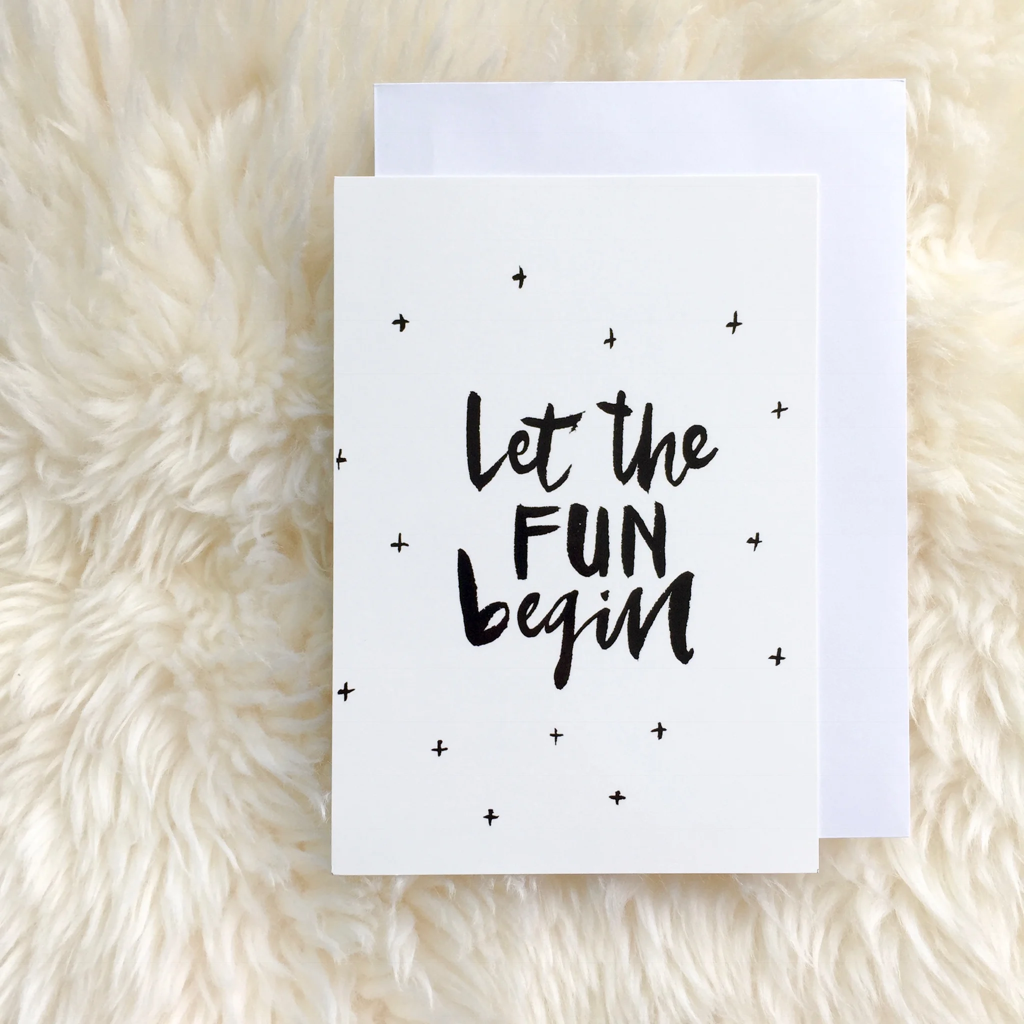 Let the Fun Begin Card