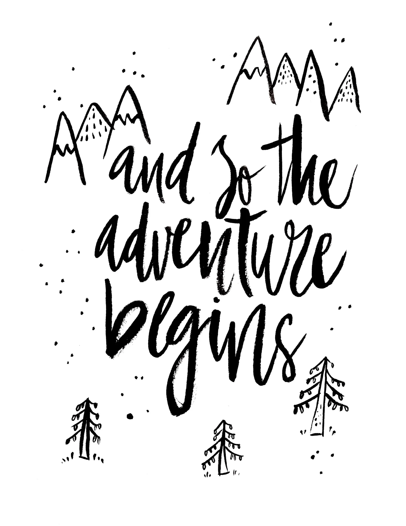 So the Adventure Begins