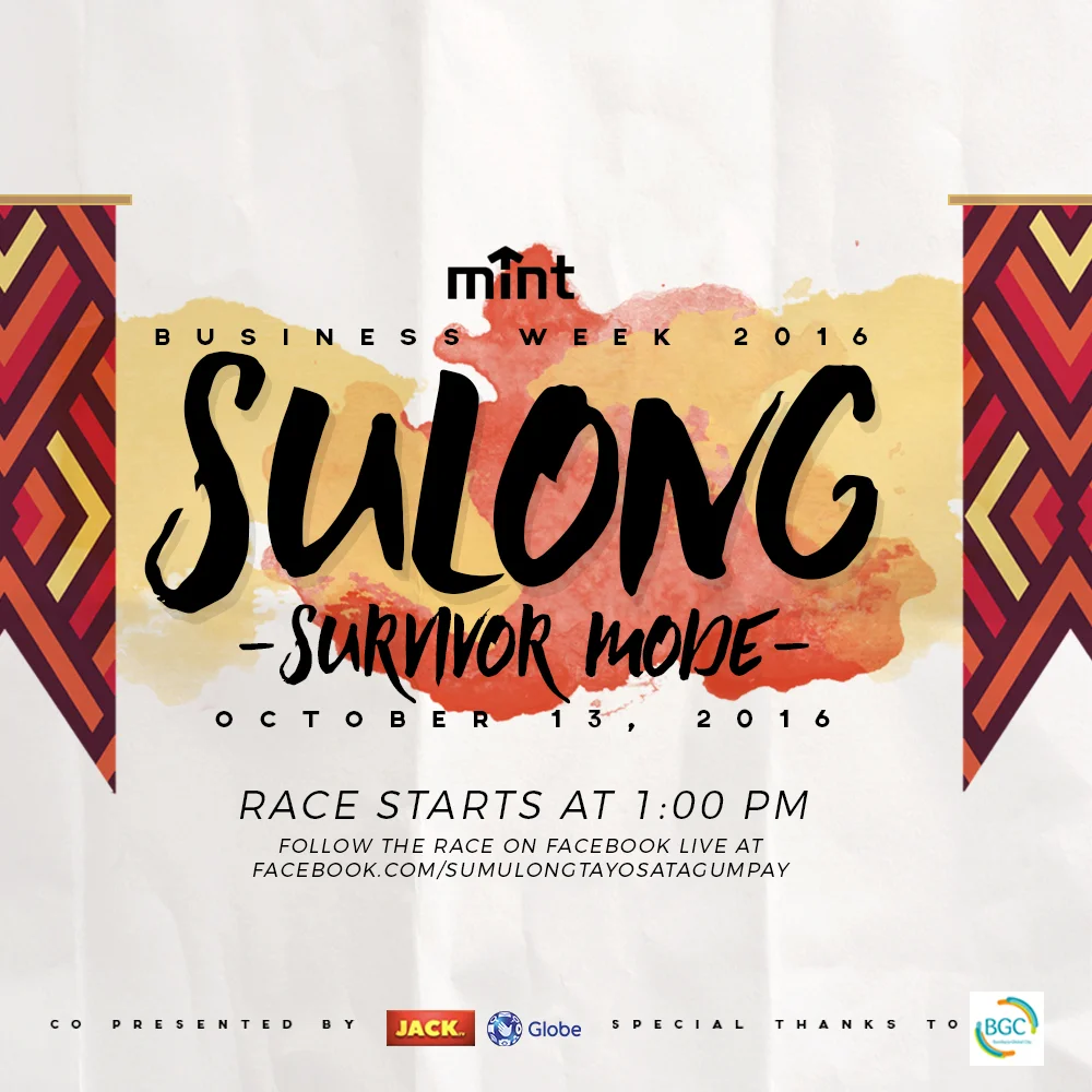 SULONG (Thursday) Kanino sa kanila ang susulong sa tagumpay? Let's find out on Thursday as the race officially starts on Thursday, 1:00 PM! Watch as participants try to win each challenge by tuning in to Facebook live at Sulong's official fan page. Watch out for the details on how to do so by subscribing to the page! http://facebook.com/SumulongTayoSaTagumpay