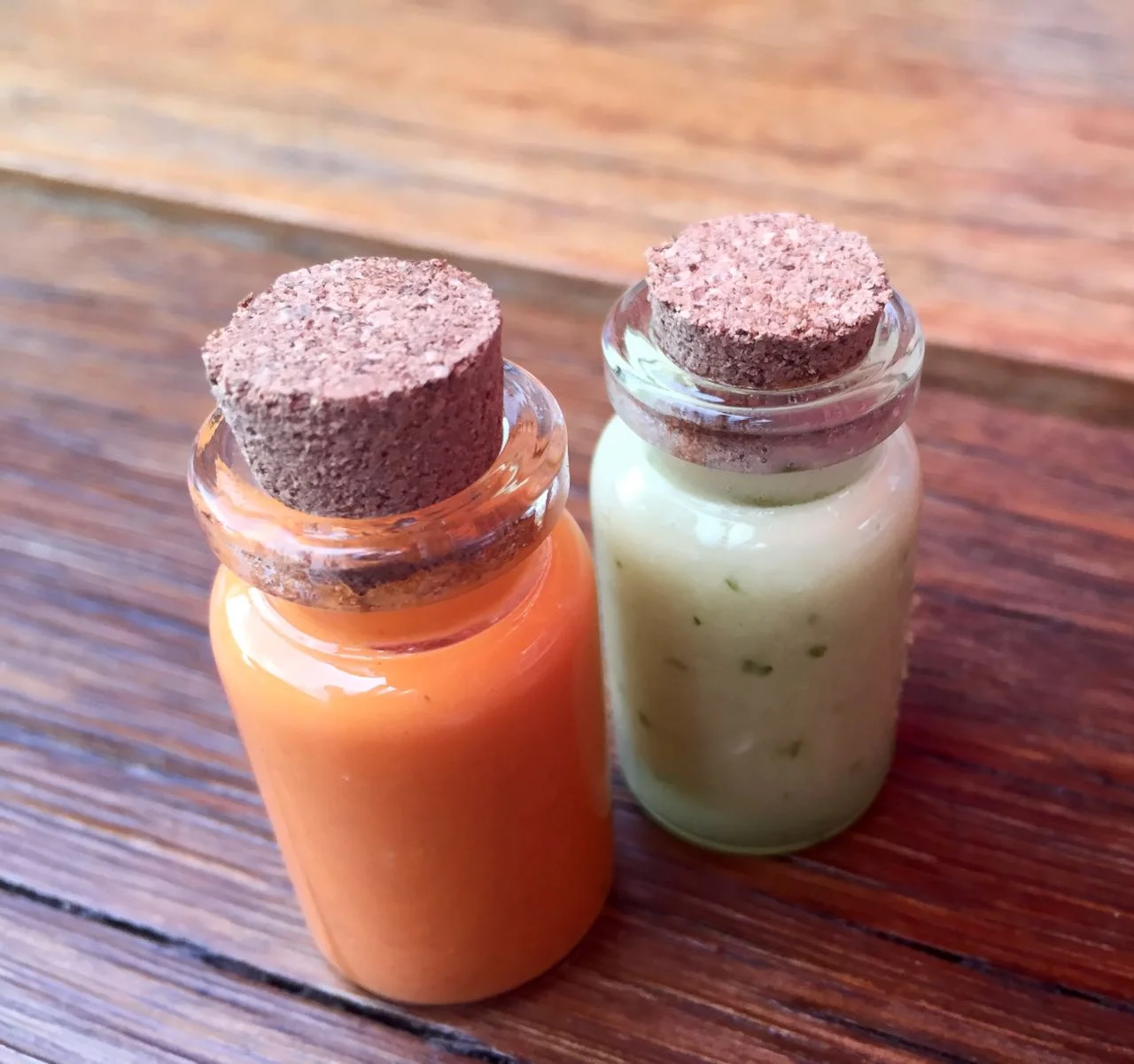 The most gorgeous mini sauce bottles ever seen