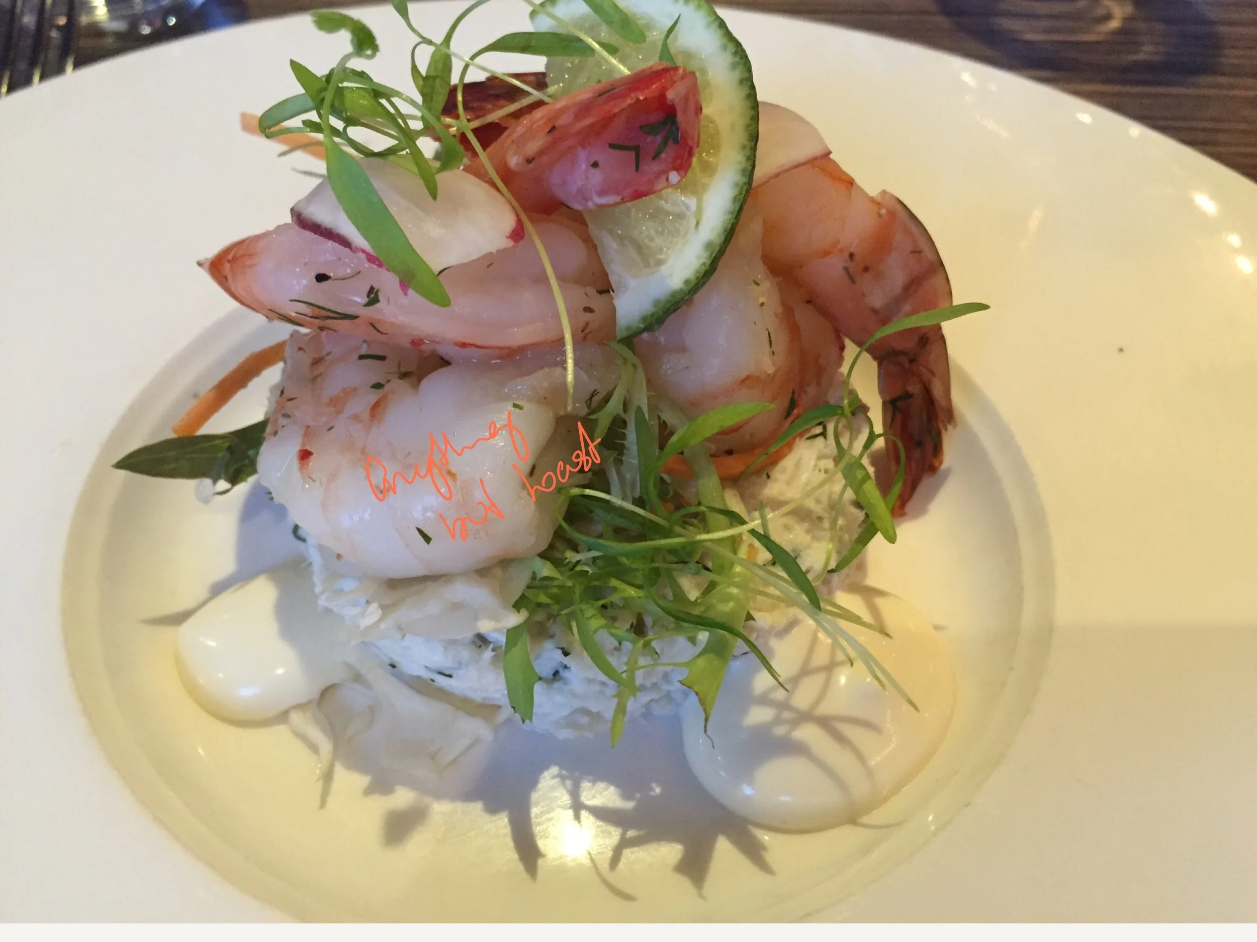 Crab and Prawn Salad @ Yarralumla Yacht Club