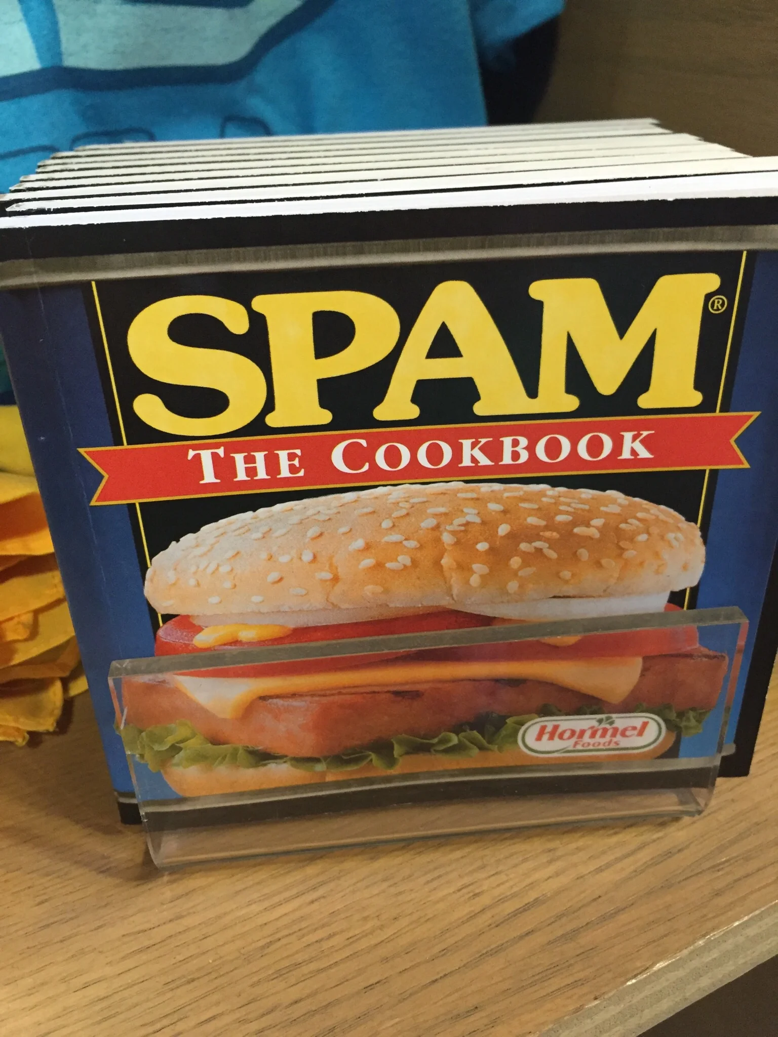 For some reason the Hawaiians hve a real soft spot for SPAM