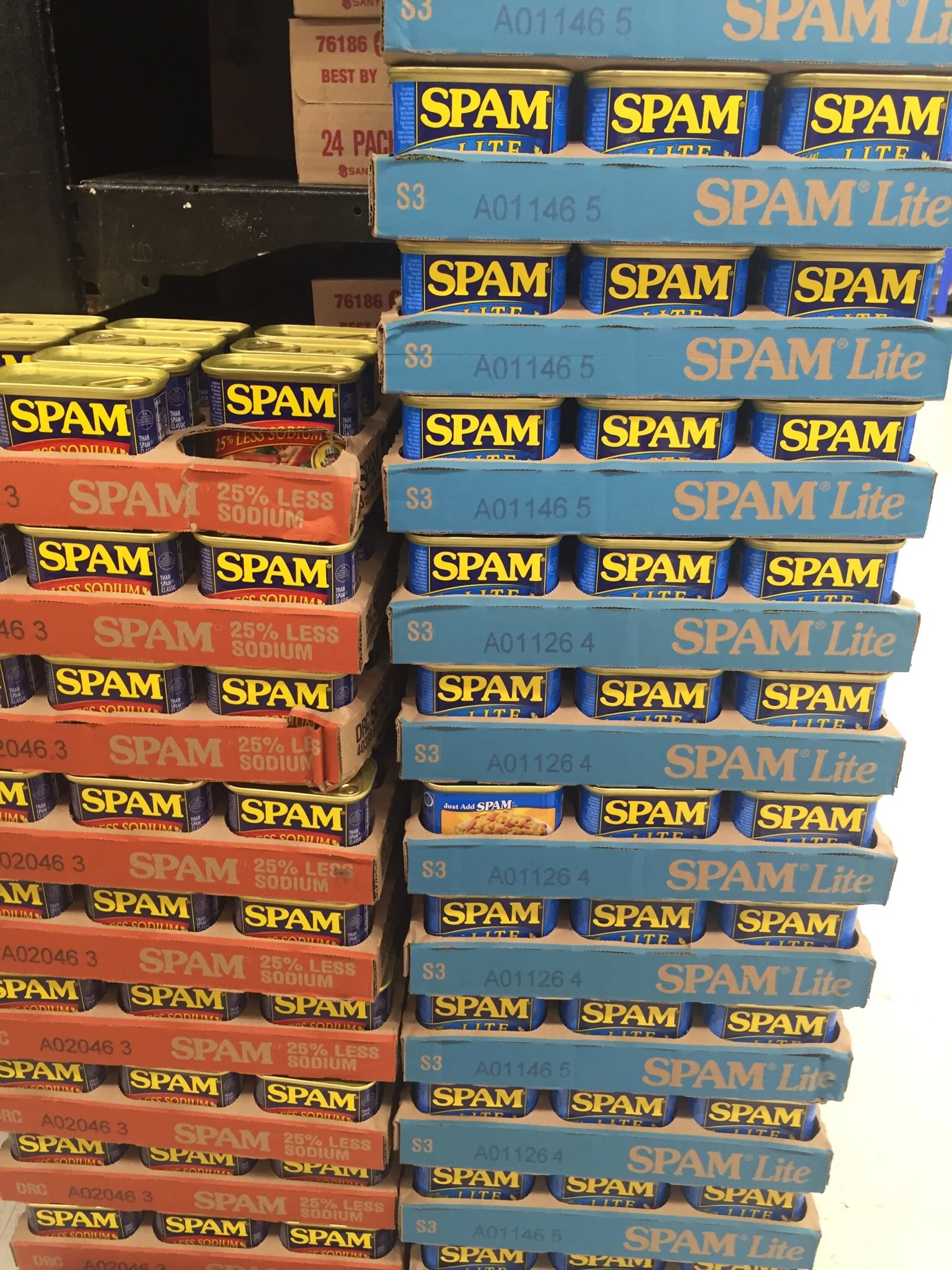 Buy your SPAM in bulk, so convenient!
