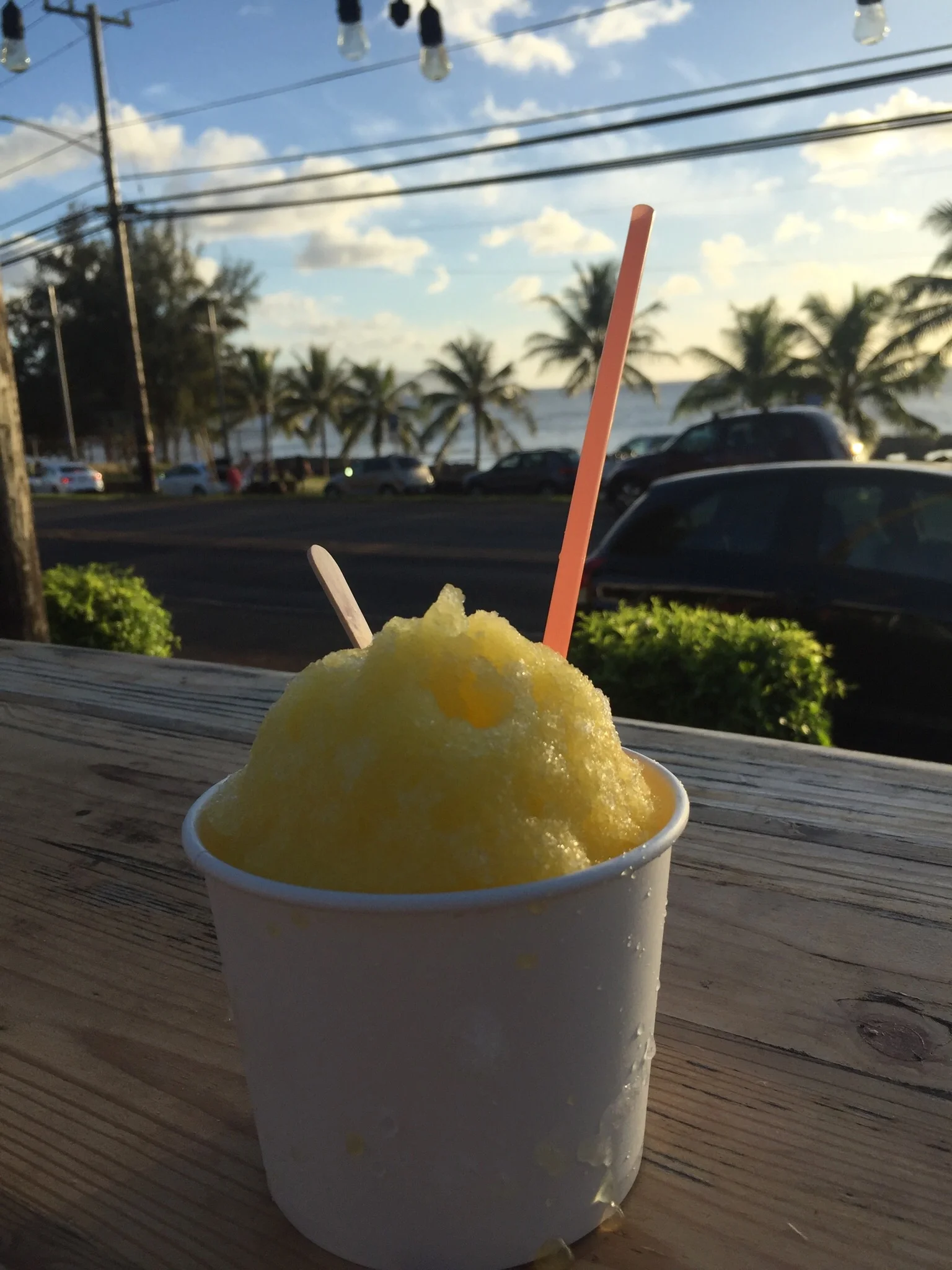 Pineapple Shaved Ice