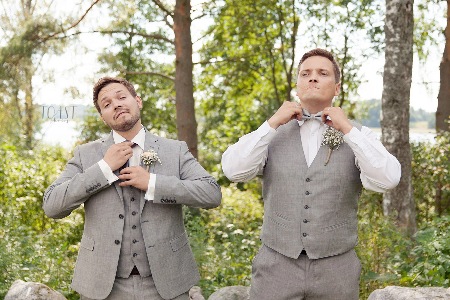 Sulhanen ja bestman kohentavat solmioitaan