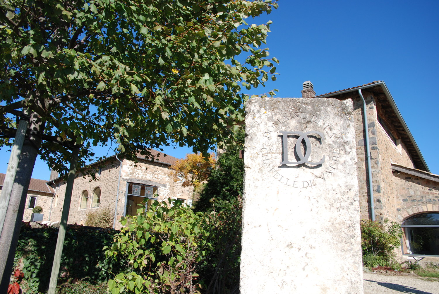 The entrance