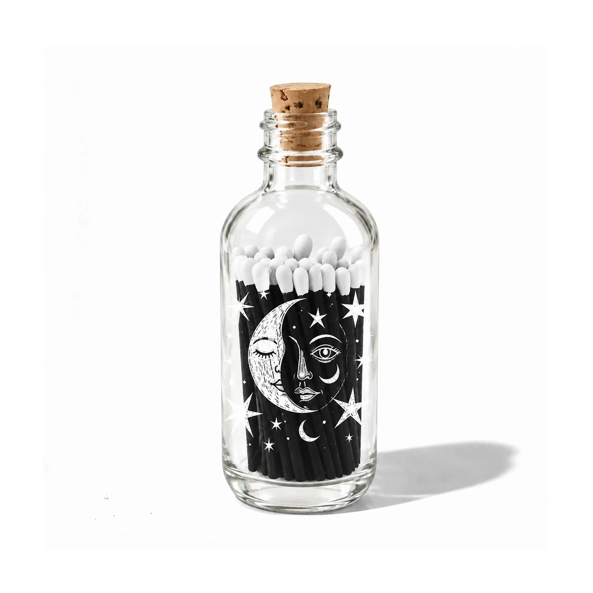 Celestial Mini Apothecary Match Bottle