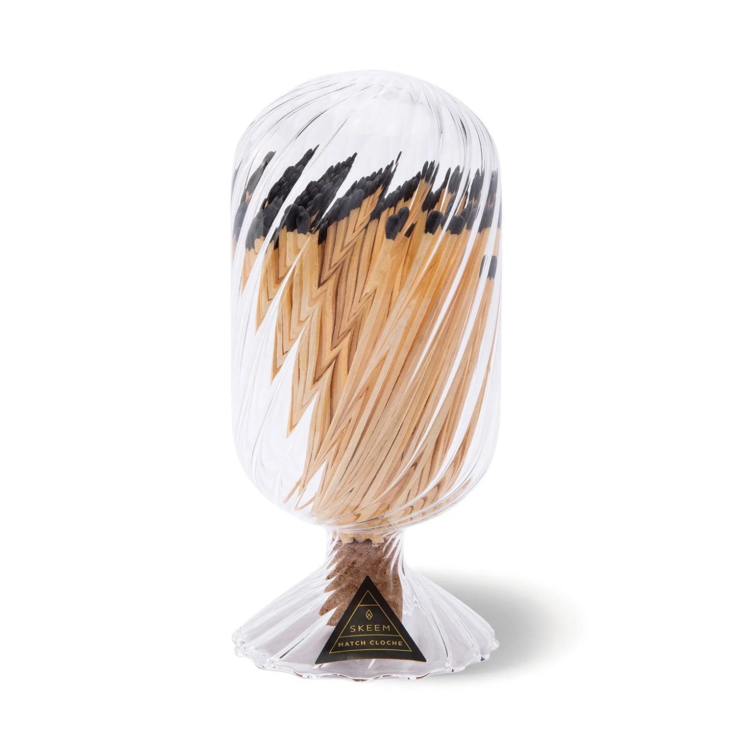 Glass Match Cloche, Colors Available — Skeem Design