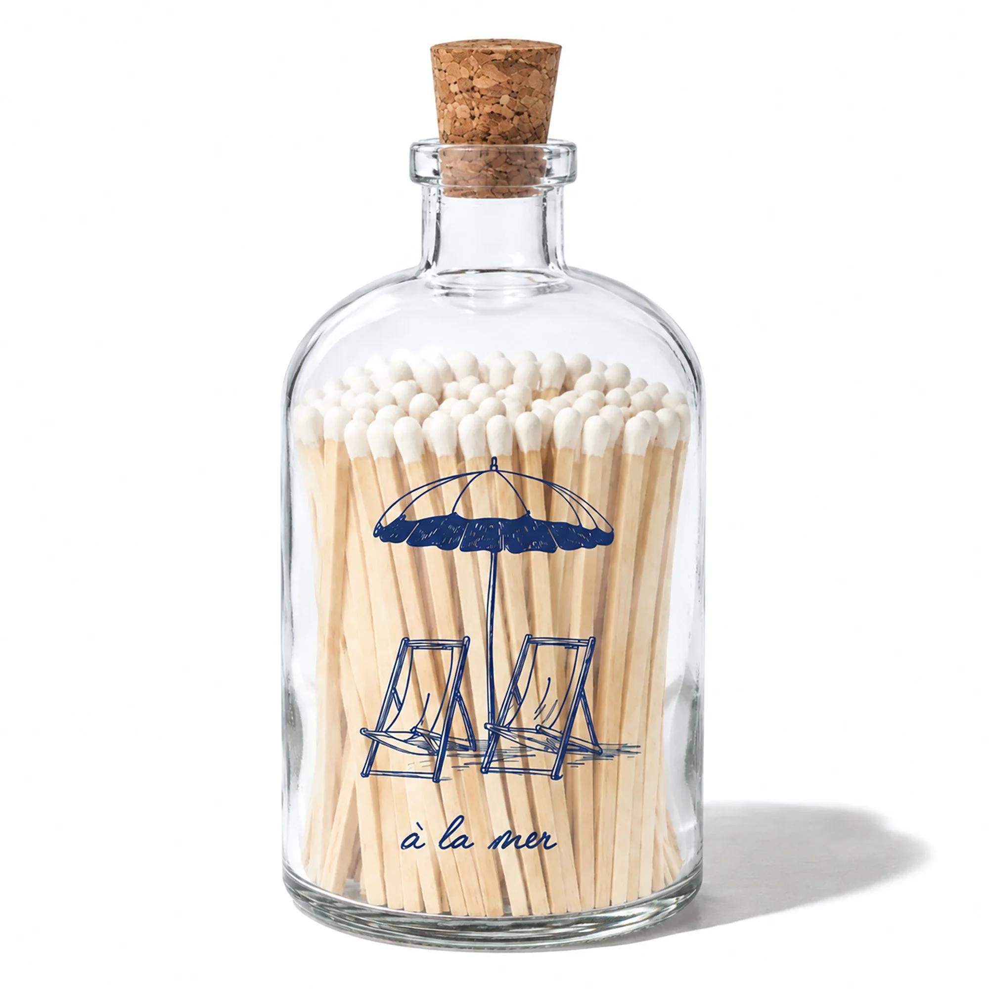 A la mer Apothecary Match Bottle