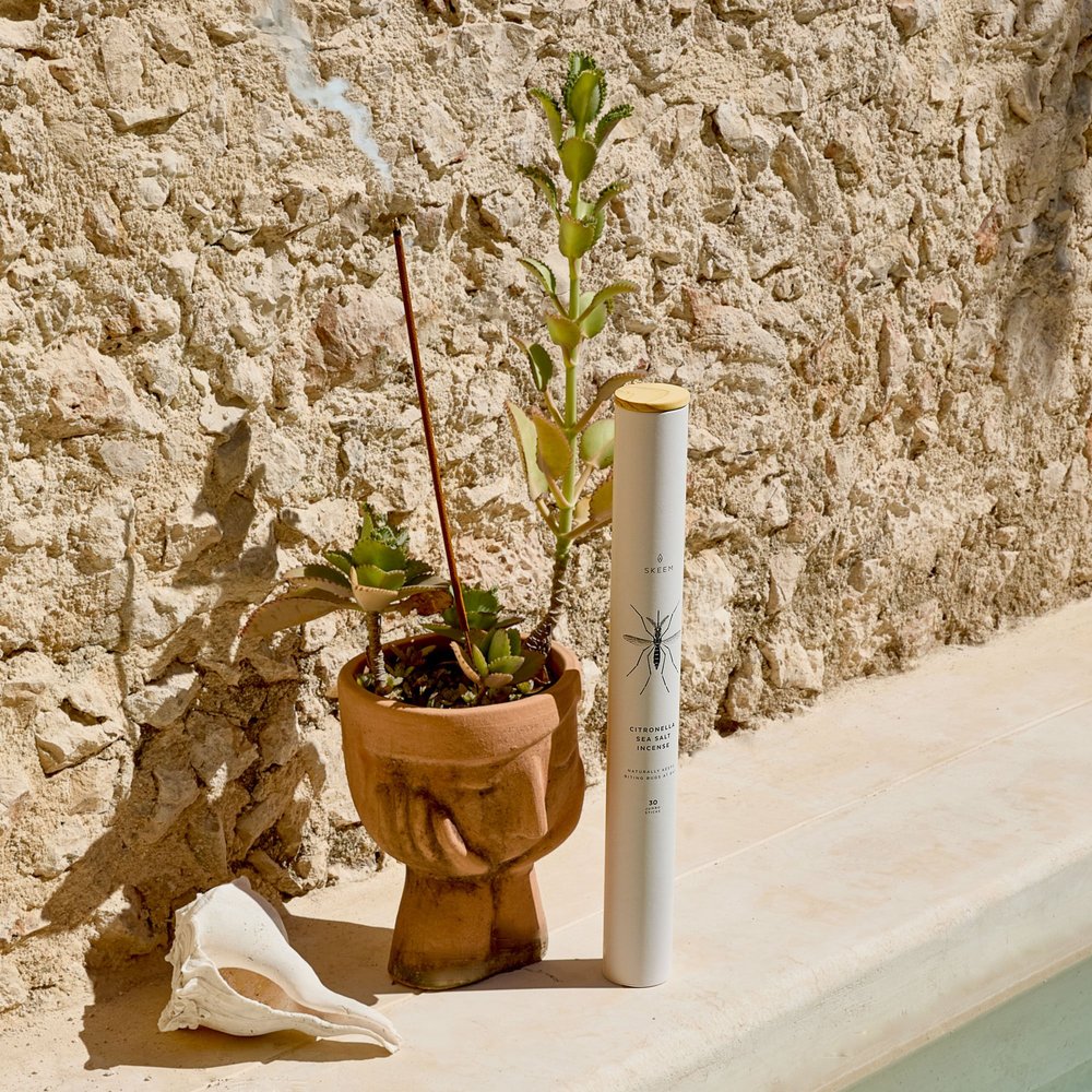 Jumbo Citronella Sea Salt Incense  Skeem Design