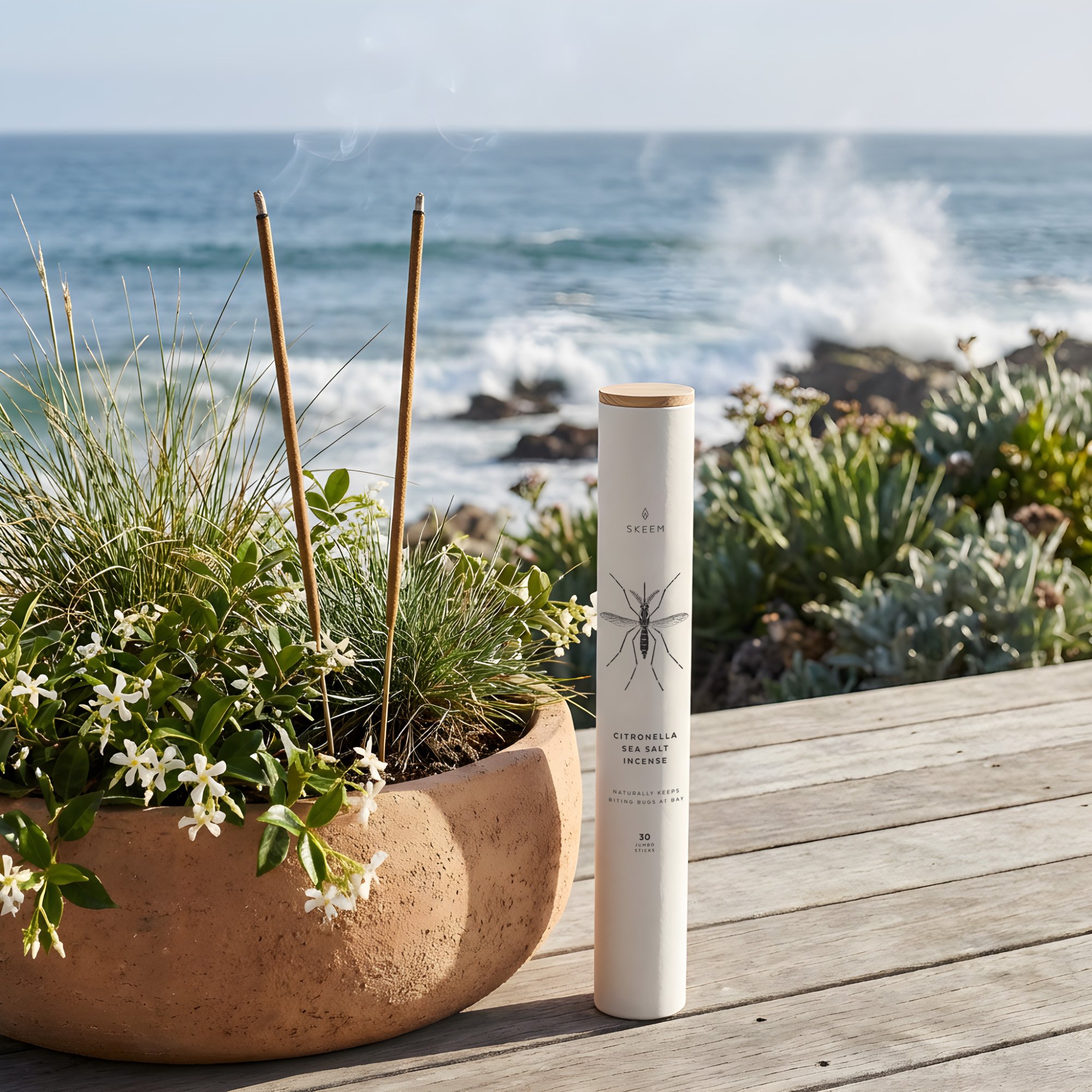 Jumbo Citronella Sea Salt Incense — Skeem Design