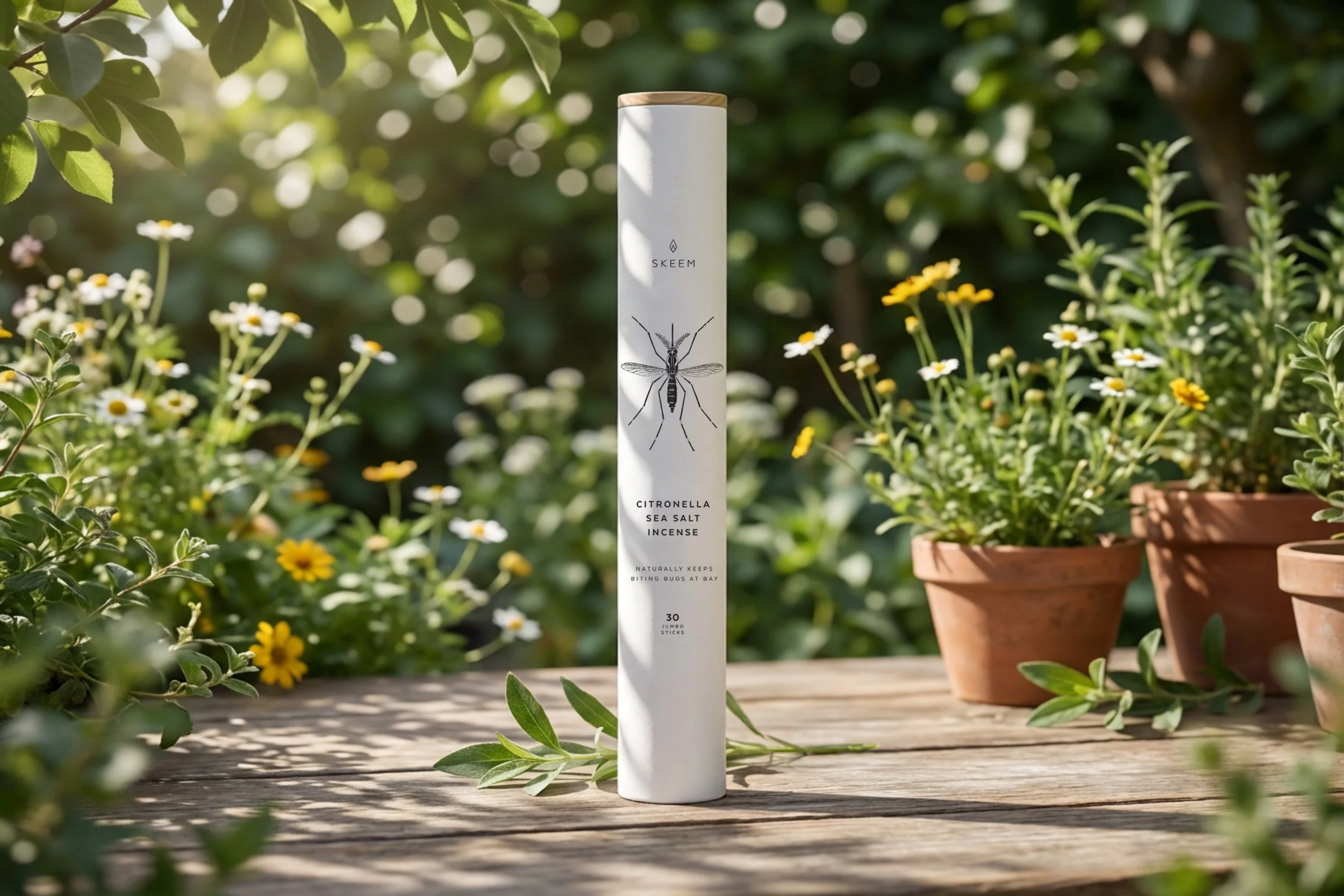 Jumbo Citronella Sea Salt Incense — Skeem Design
