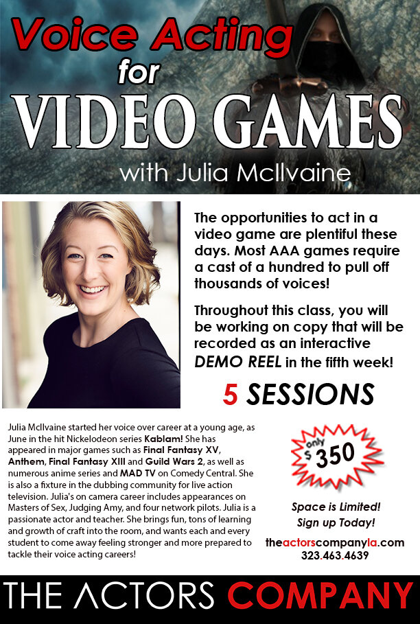Voice Acting for Video Games - Single - JULIA.jpg