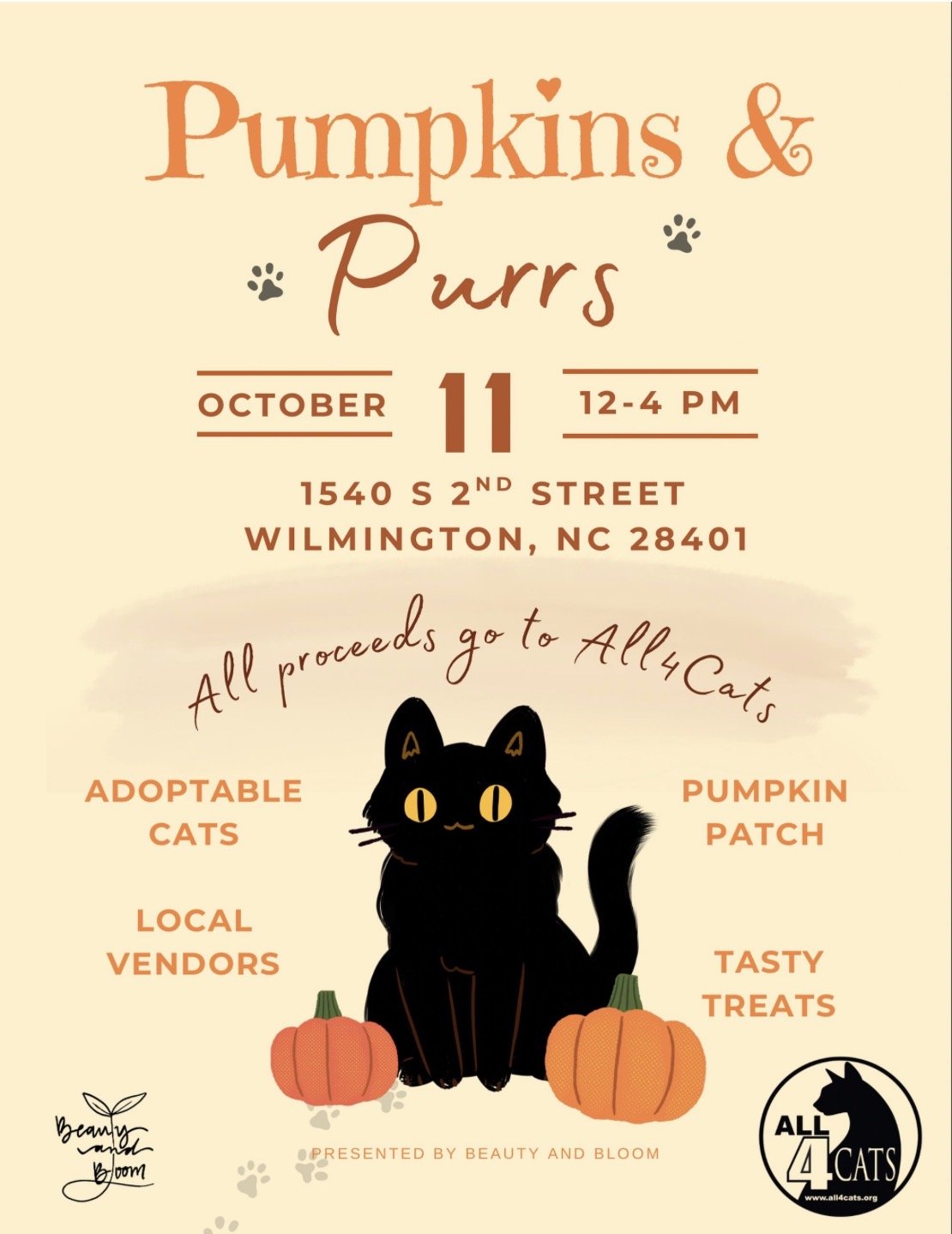 Pumpkins and Purrs SouthFront District