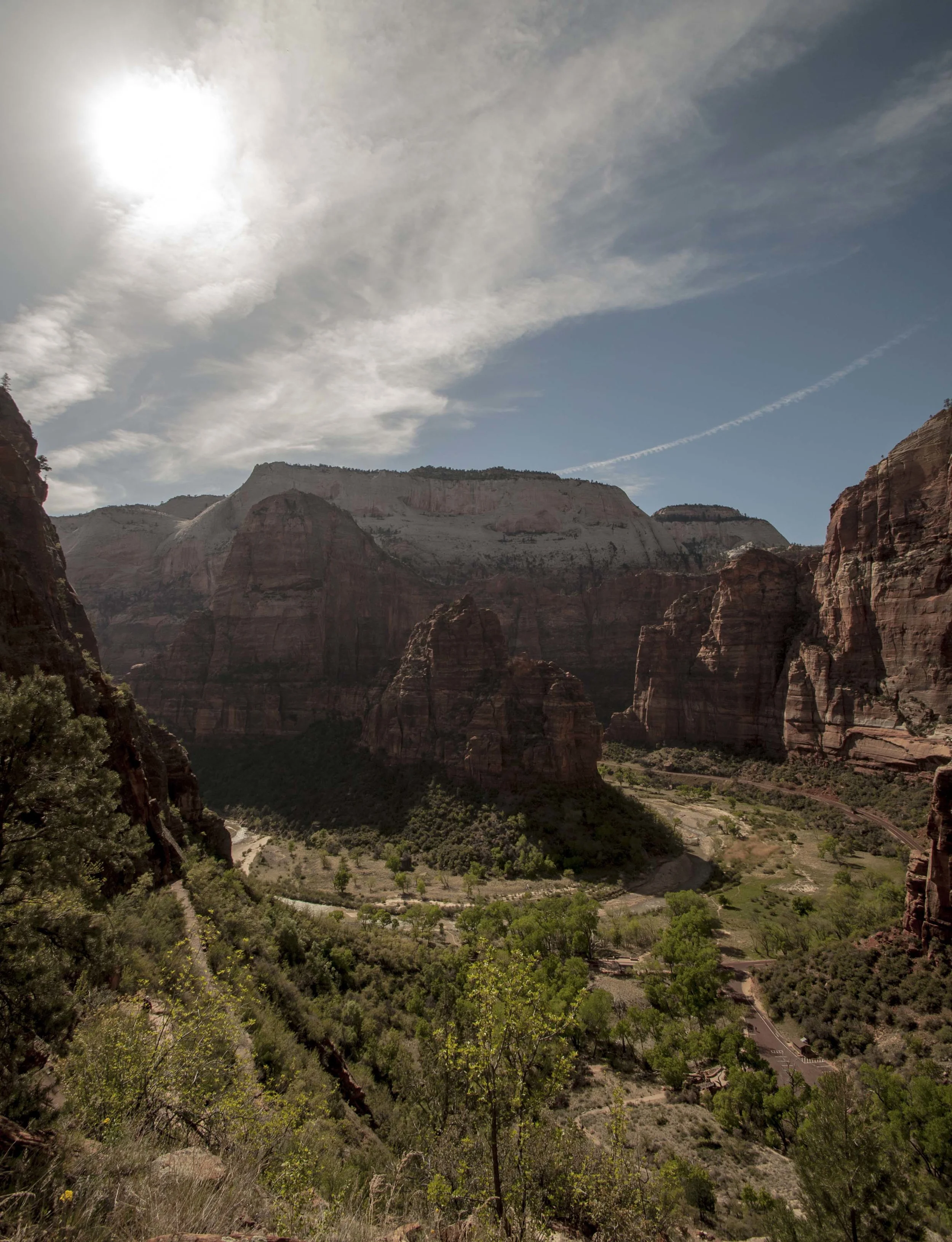 Bend of the Virgin River. Photograph by Stefan Moser, post-processed by Christine Moser.