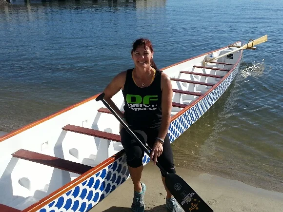 Good Luck to Di Enright At The Dragon Boating World Championships