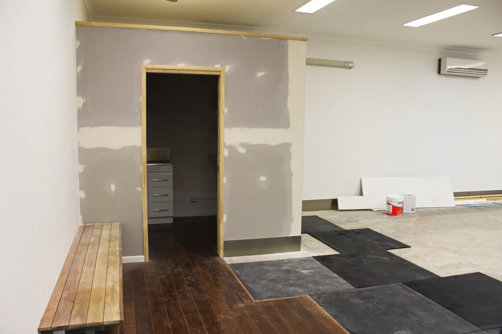 CARINA PERSONAL TRAINING STUDIO FITOUT - WEEK 3