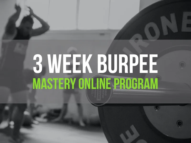3 Week Burpee Mastery Online Program