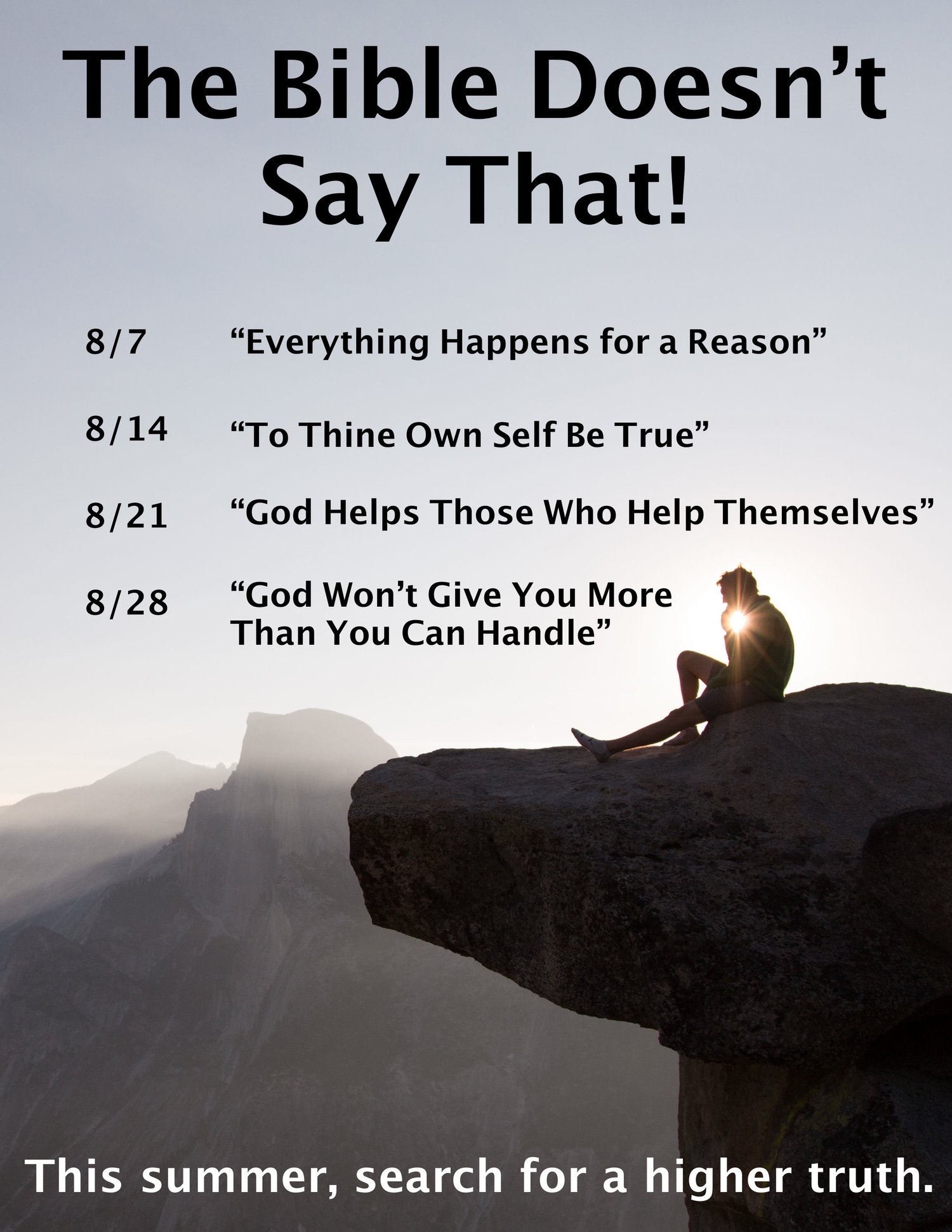 Bible verse that says to thine own self be true