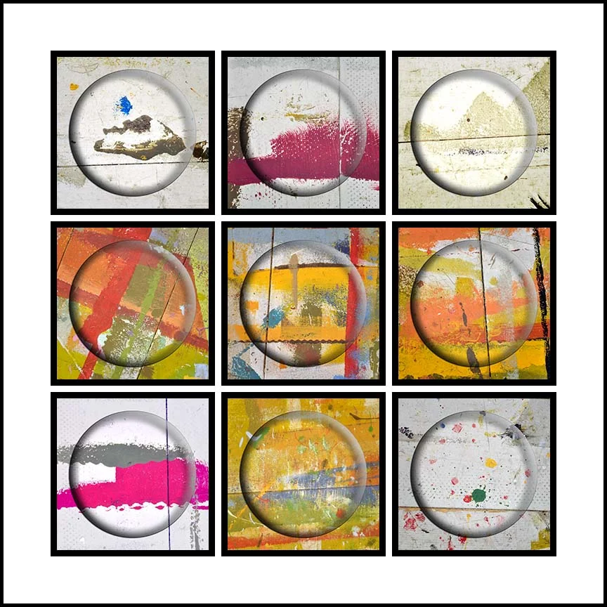 GRID #3 COLORED BACKGROUND ABOVE NUMBERED LEFT TO RIGHT: 58, 57, 59 (TOP ROW). 55, 50 54 (MIDDLE ROW). 56, 48, 61 (BOTTOM ROW).