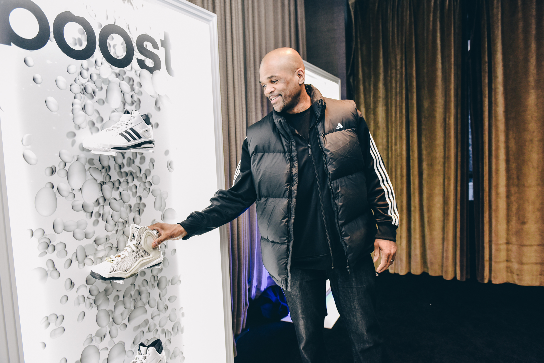 DMC checks out the new adidas footwear