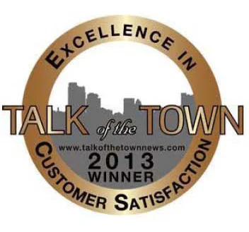 Talk of the Town Customer Satisfaction Award 2013