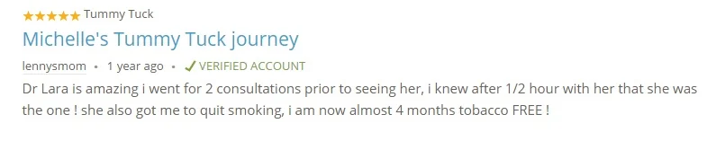 Verified review of Dr. Devgan from RealSelf.com.