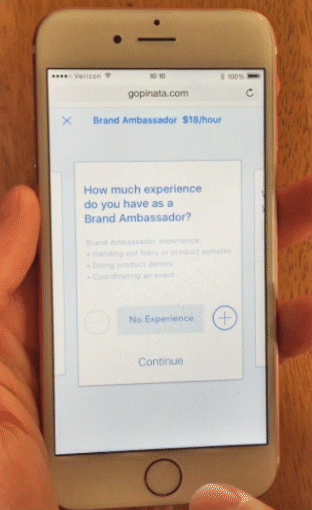 Some interactions are important enough that we build higher fidelity prototypes. 