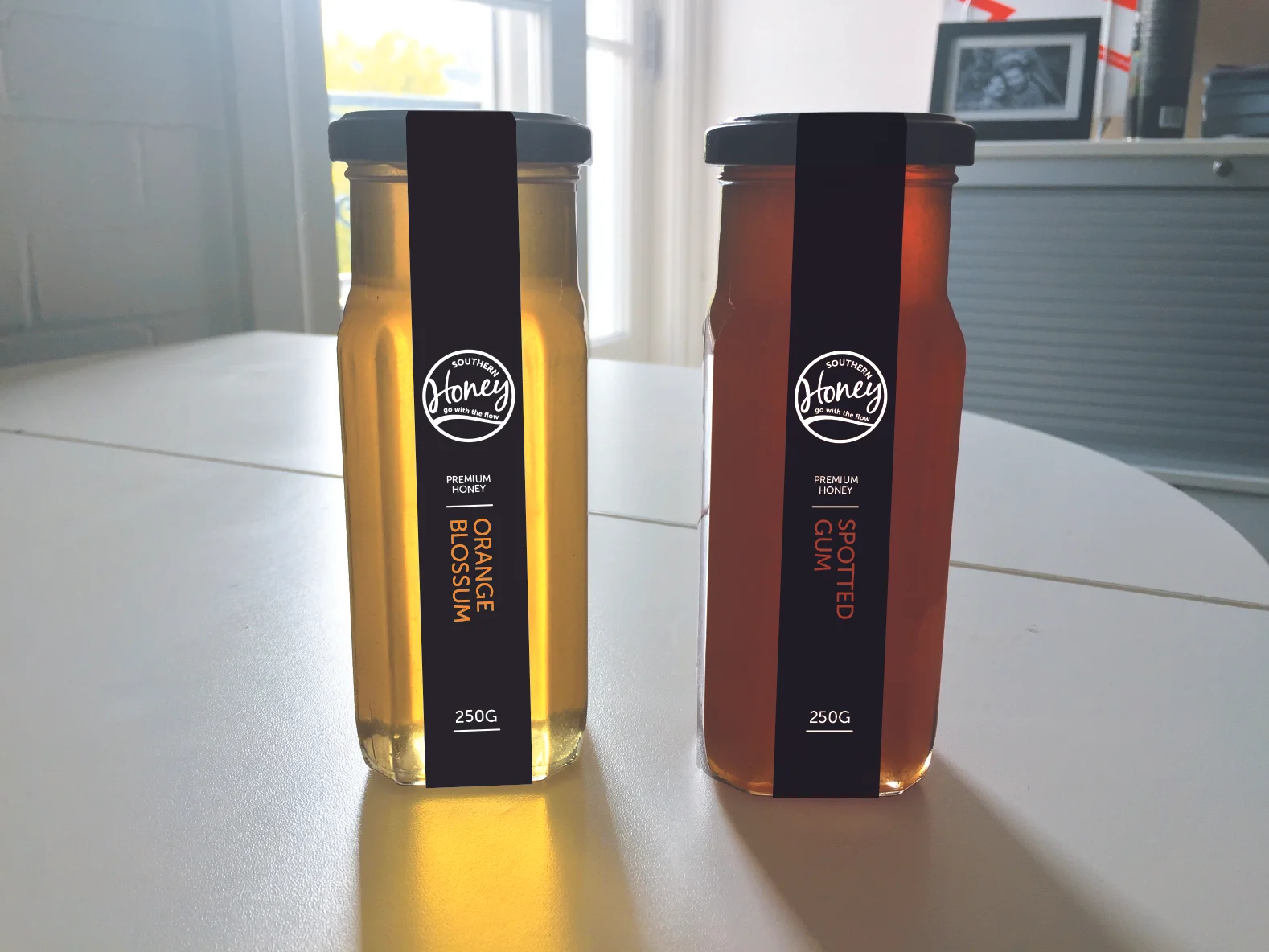 Label concepts for Southern Honey