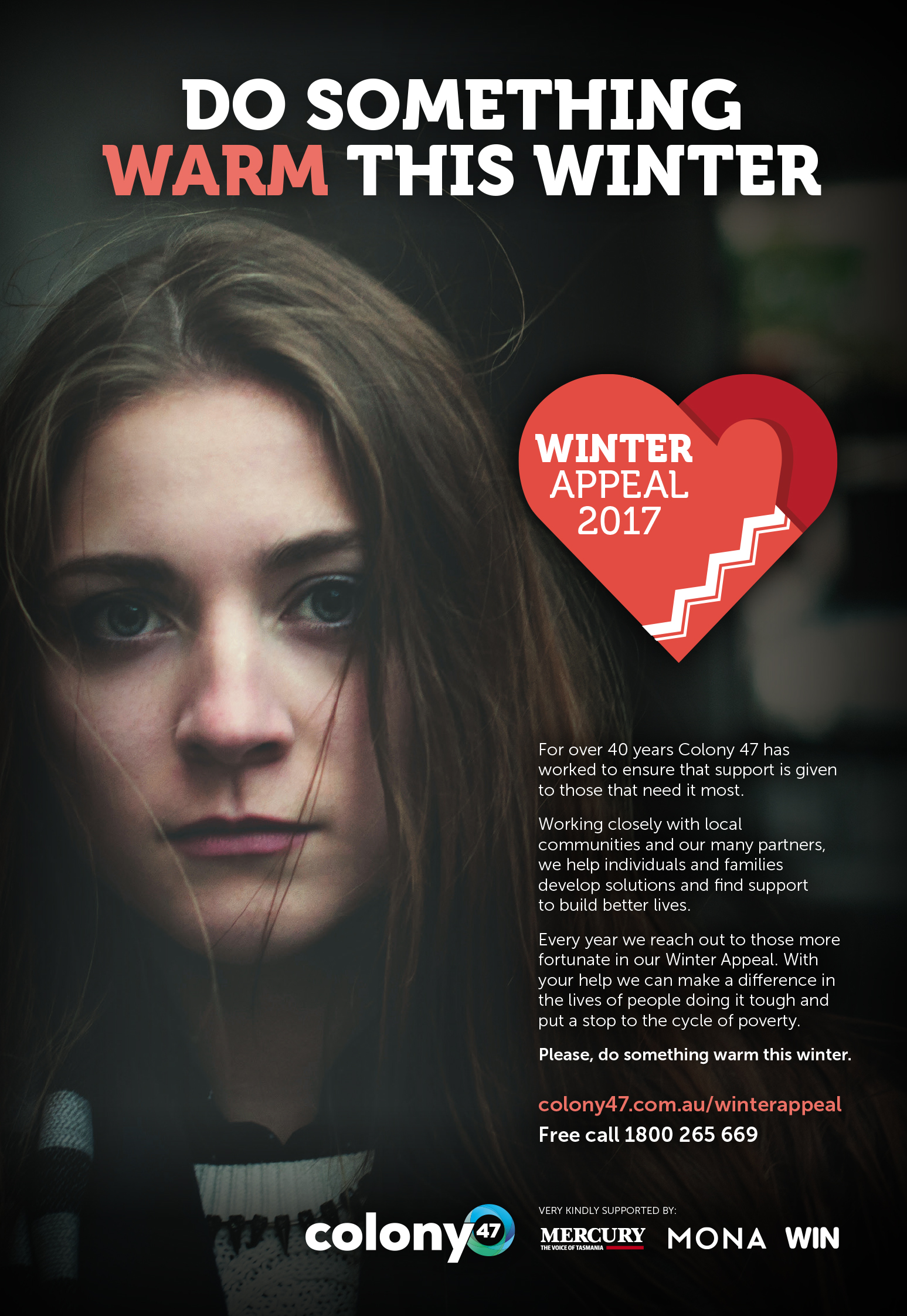 Magazine Ad - Colony47 Winter Appeal 