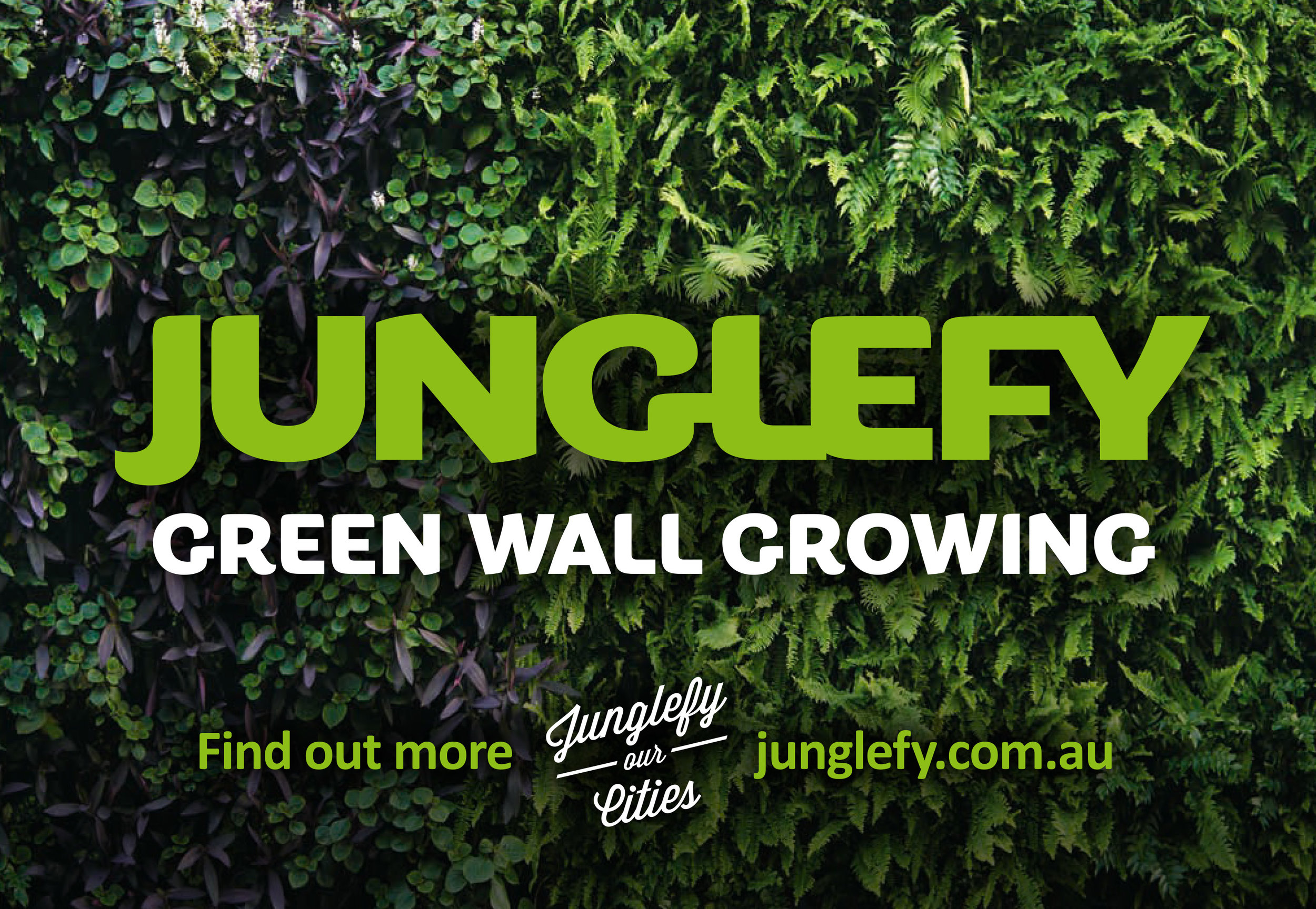 Sign - for Junglefy (via Tin Shed Marketing)