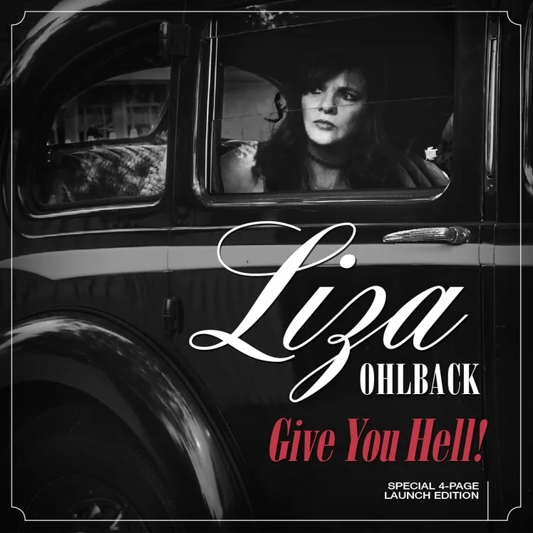 CD Cover design for Liza Ohlbach