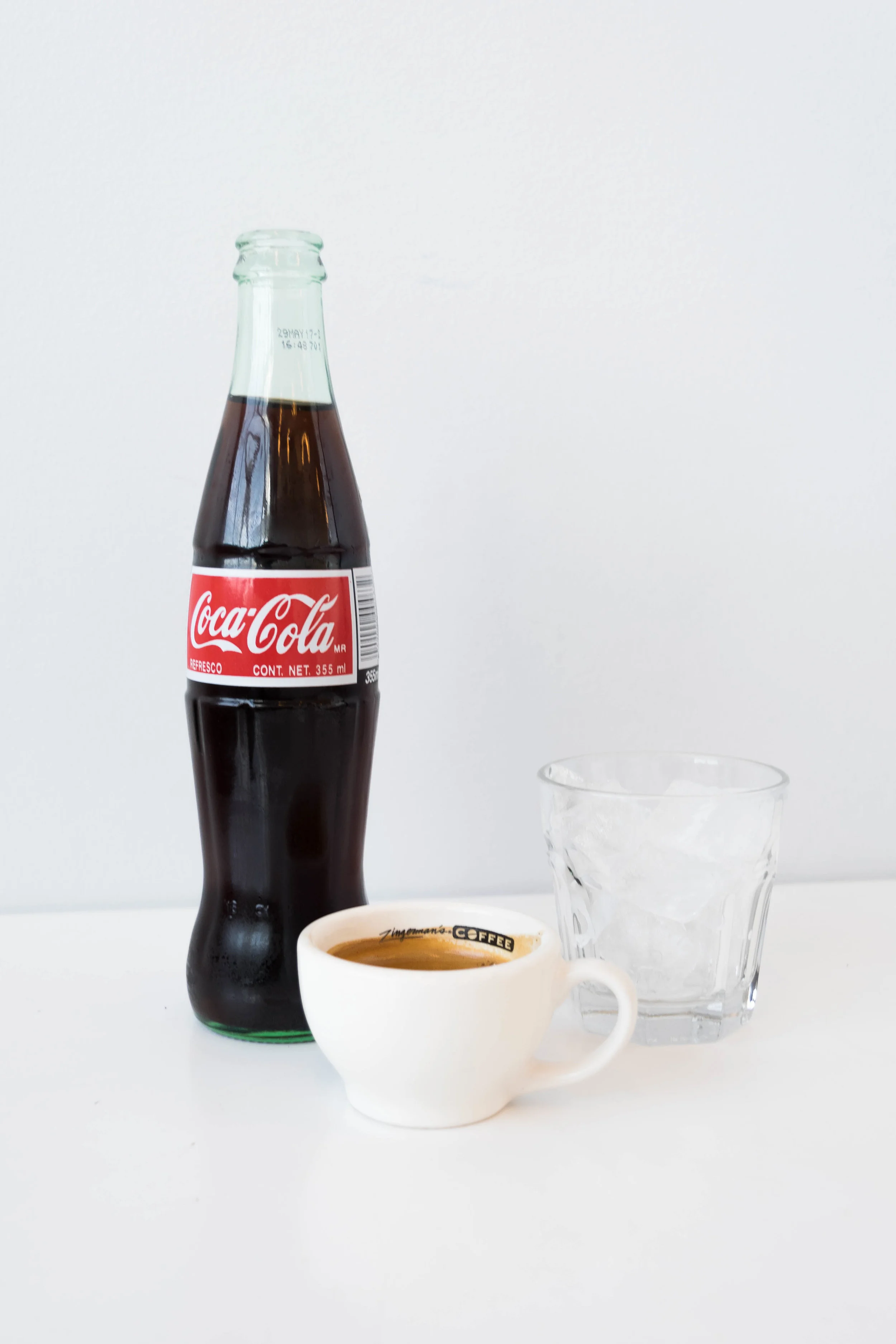 The most unique option is a Coca-Cola over ice with a shot of espresso. I was hesitant to try this but our East Lansing gelatista insisted that I would love it. She was right! It was the perfect combination of the tanginess of Coca-Cola and the espresso aftertaste. It takes a brave person to try it, but is 100% worth it.