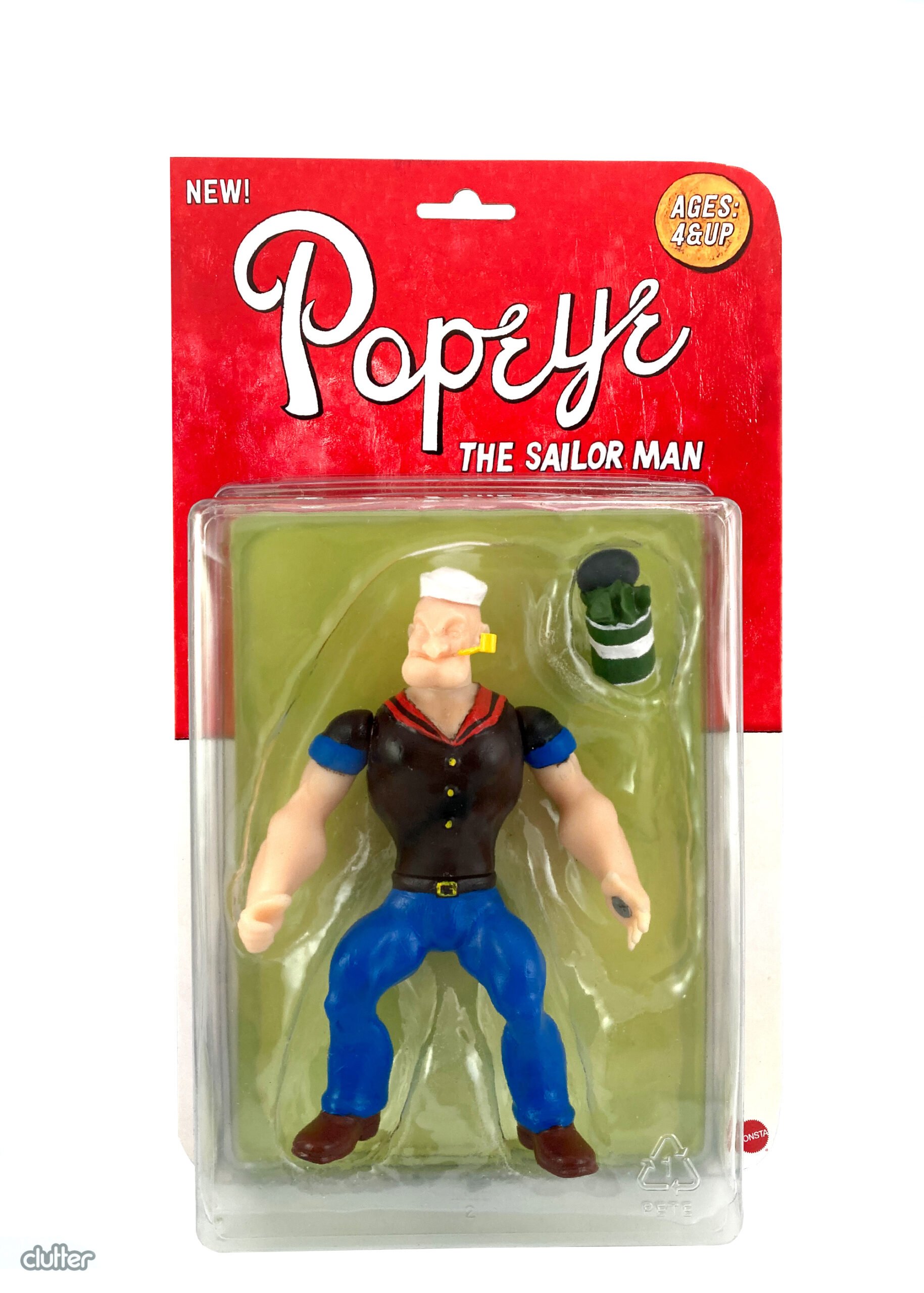 POPEYE the SAILORMAN ポパイアクションフィギュア Amazon.com: Boss Fight Studio Popeye the Sailor Man Popeye