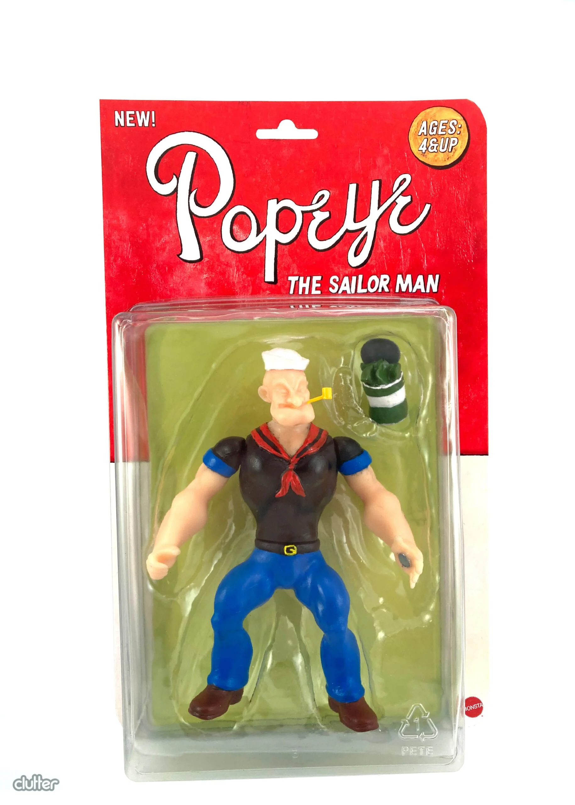 POPEYE the SAILORMAN ポパイアクションフィギュア Amazon.com: Boss Fight Studio Popeye the Sailor Man Popeye