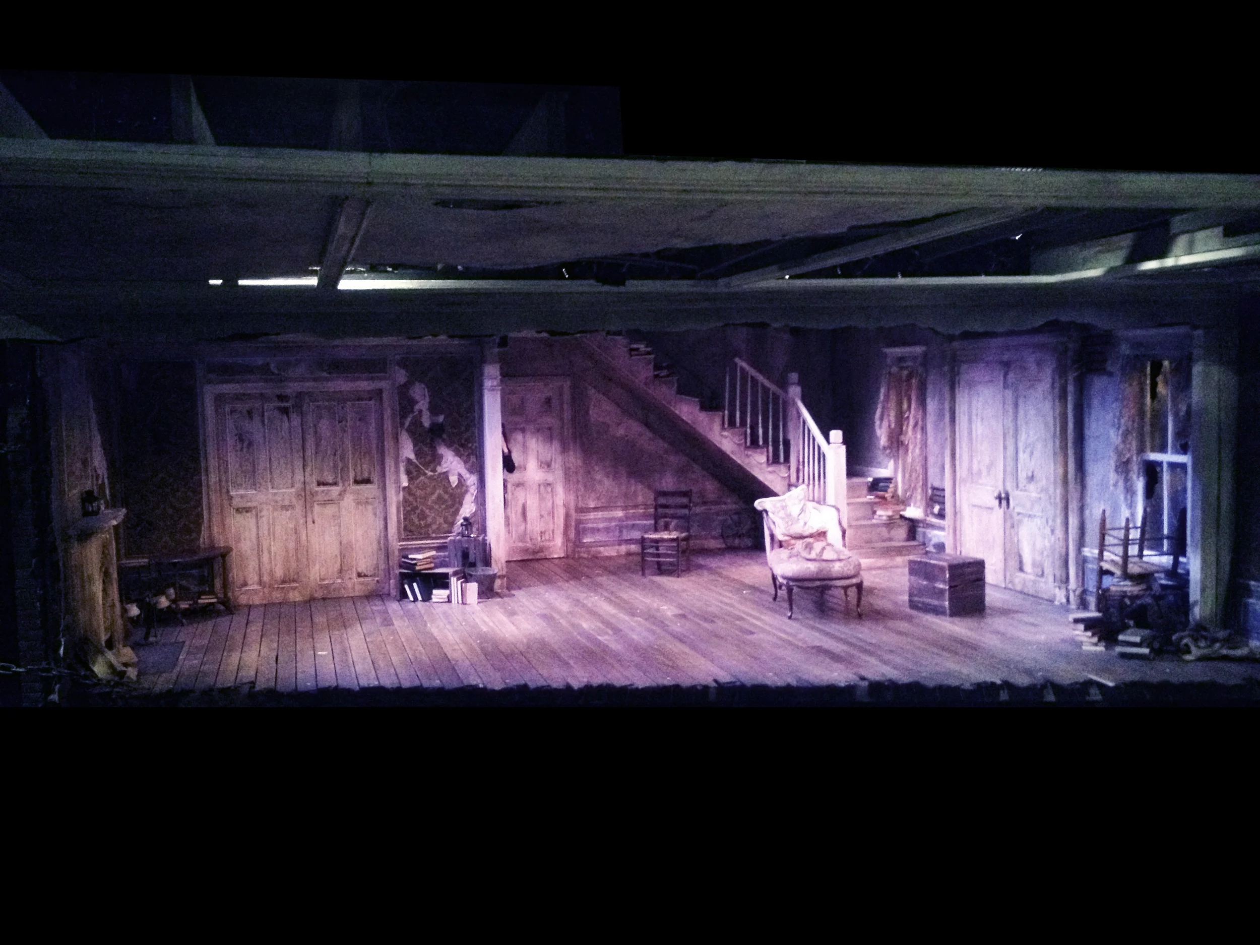  ​THE WHIPPING MAN. The Alliance Theatre. Dir: Alexander Greenfield; Lights: Liz Lee; Costumes: Michael Krass. 