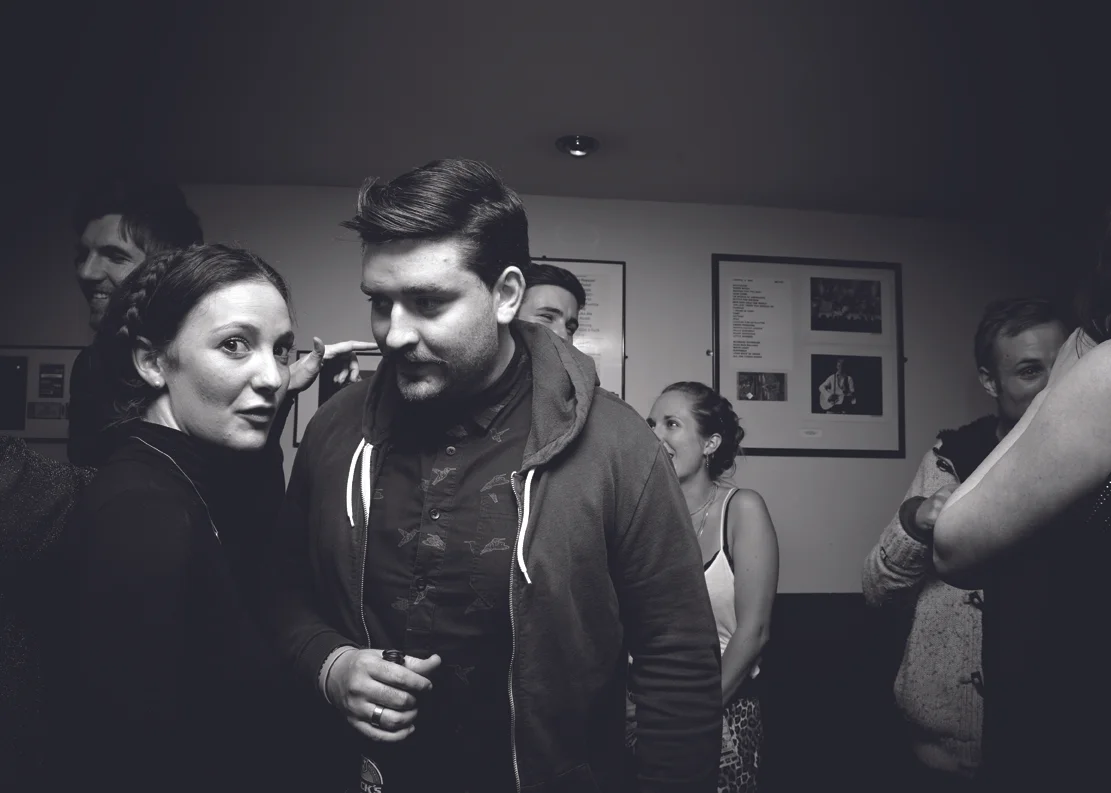 Lucy Fitzgerald (Scruffy Bird Management) and Vinny May